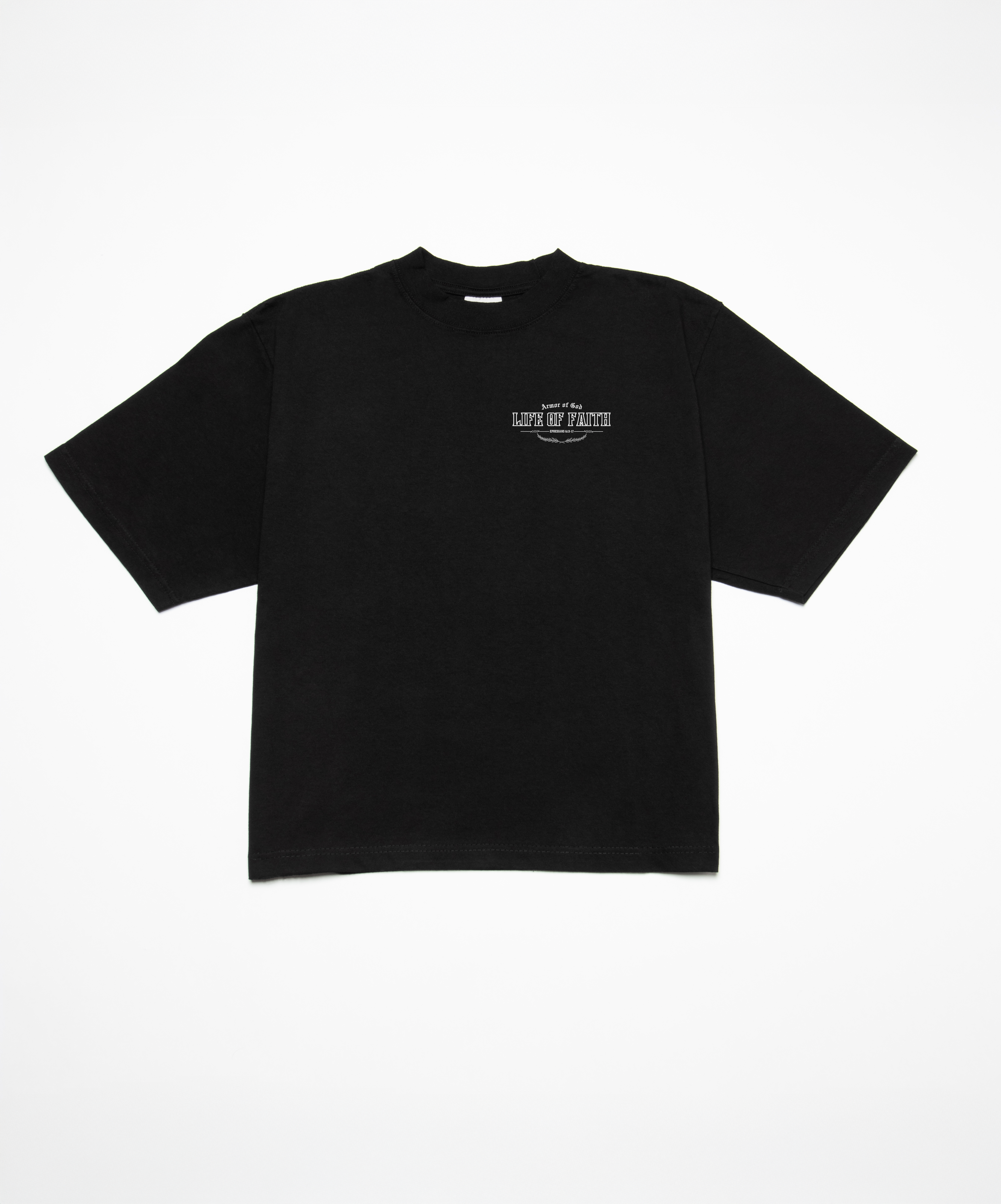 ARMOR OF GOD CROPPED BOXY TEE