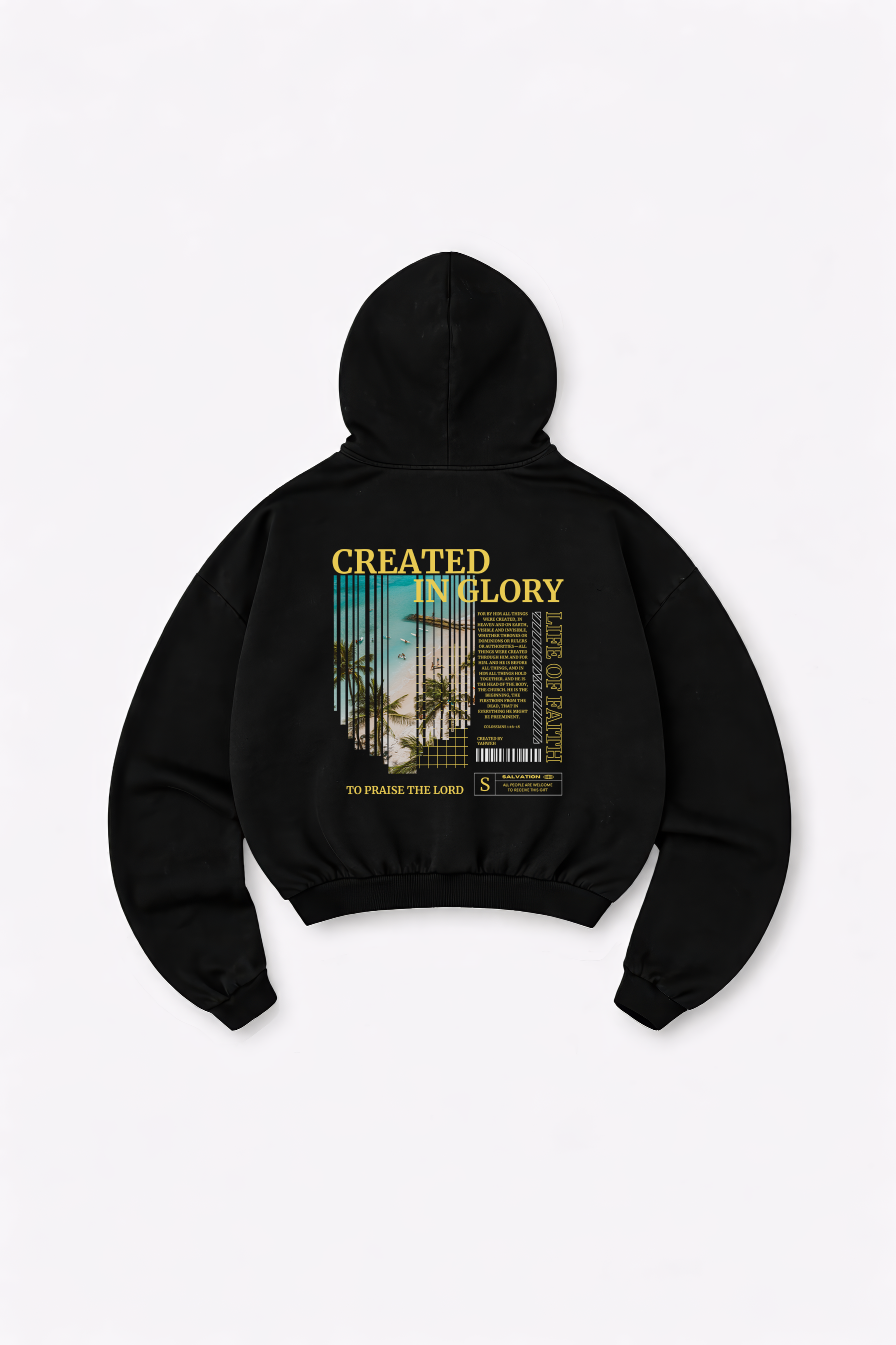CREATED IN GLORY OVERSIZE HOODIE