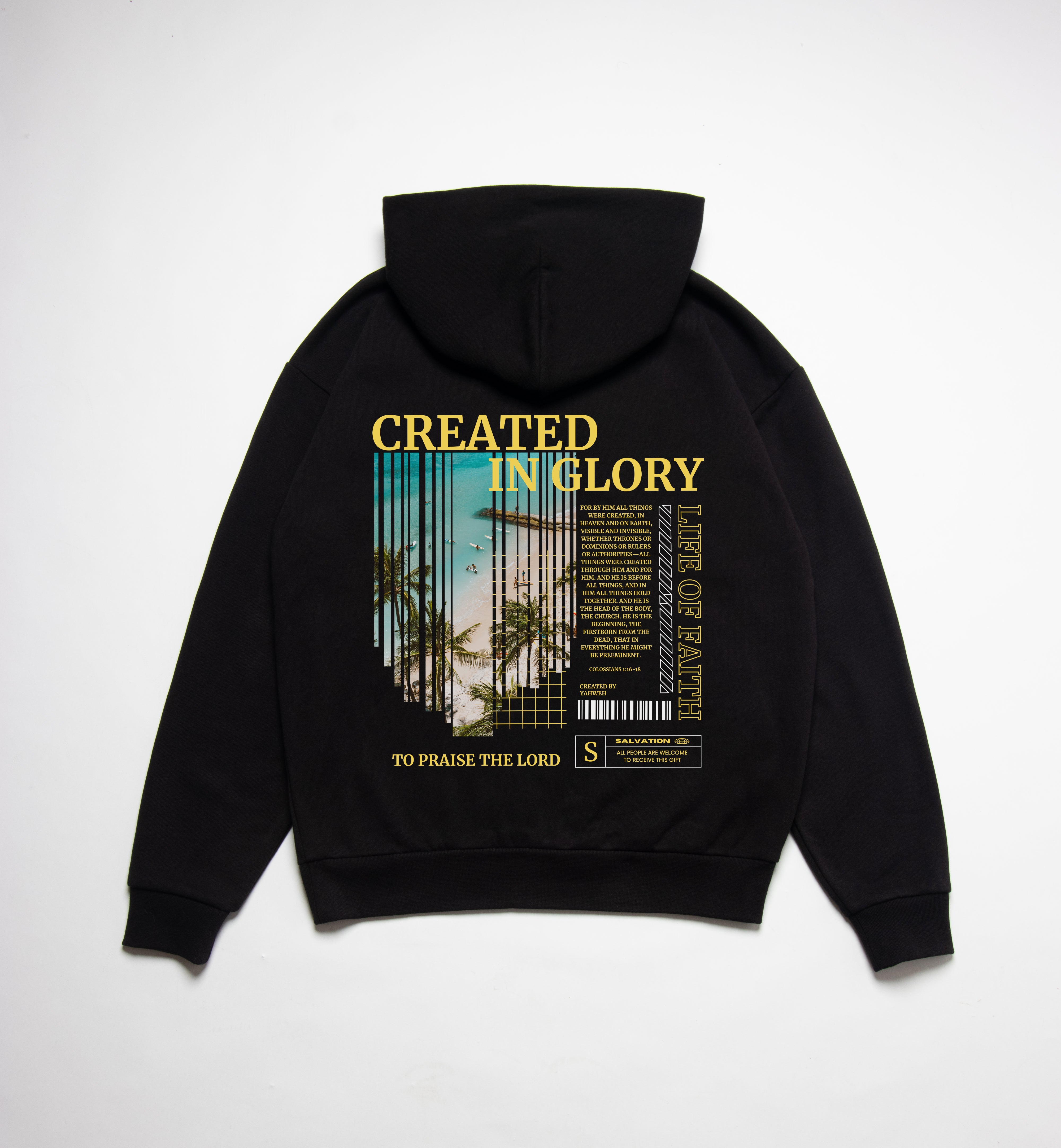 CREATED IN GLORY OVERSIZE HOODIE