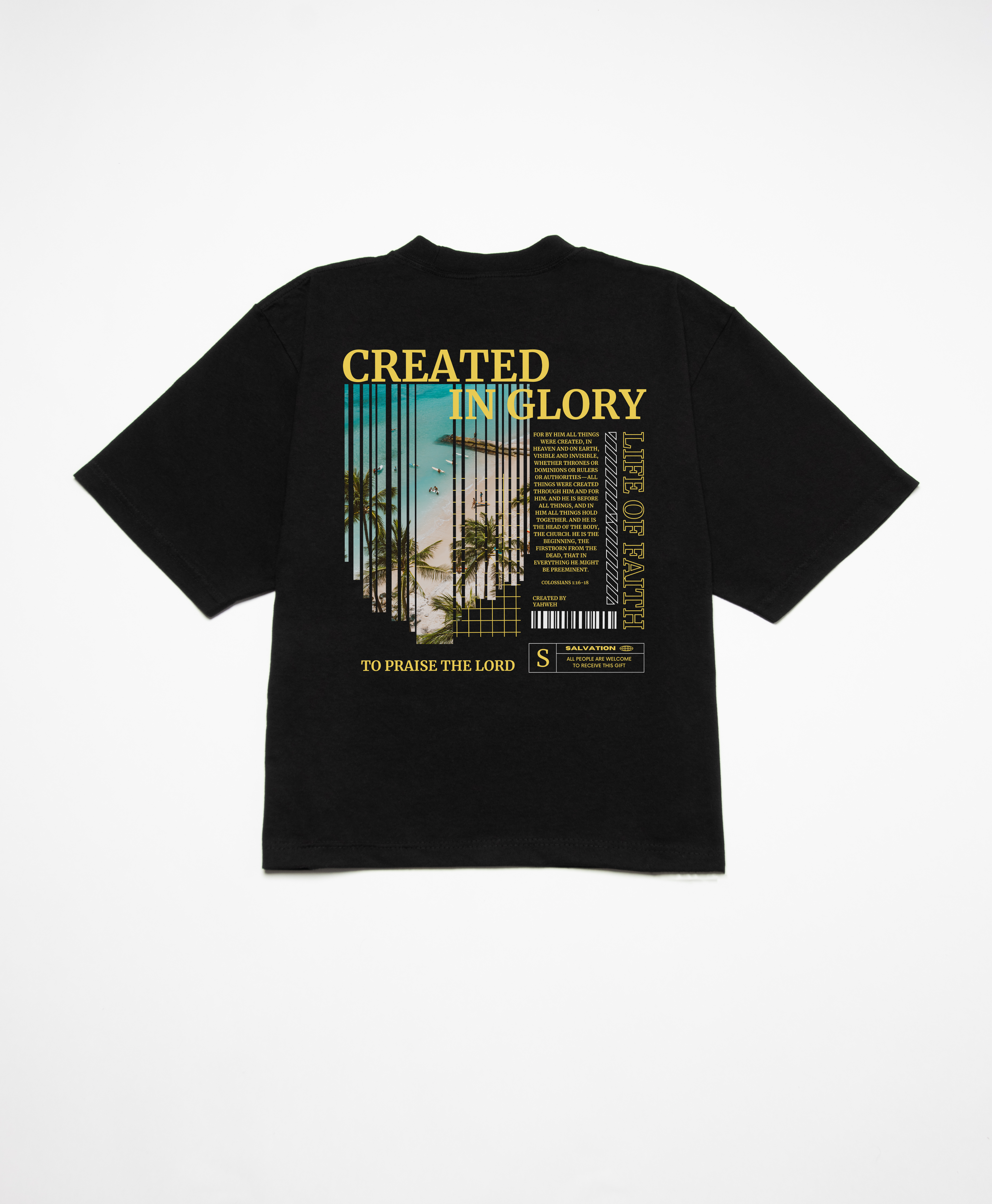 CREATED IN GLORY BOXY TEE