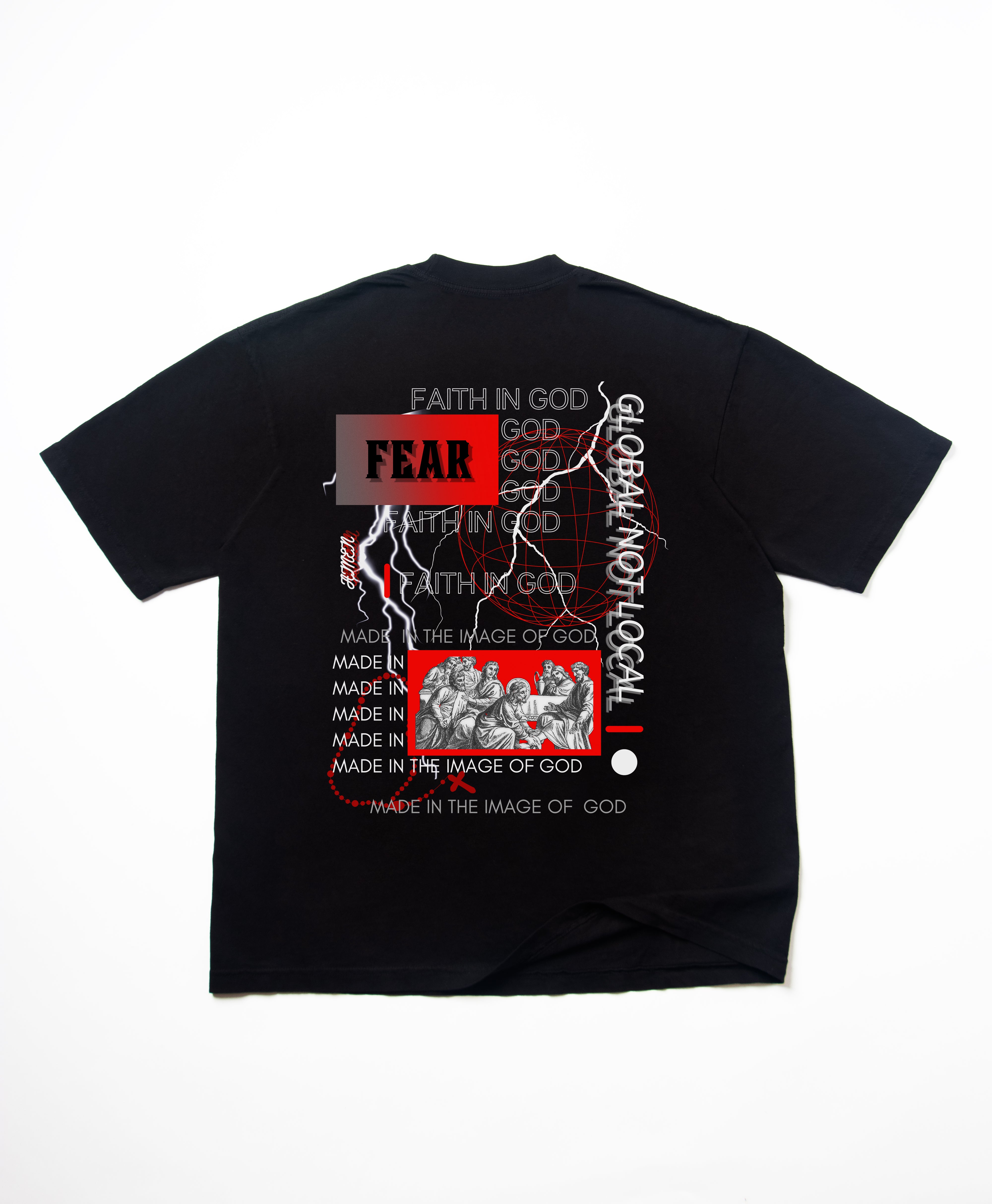 FAITH IN GOD OVERSIZE TEE
