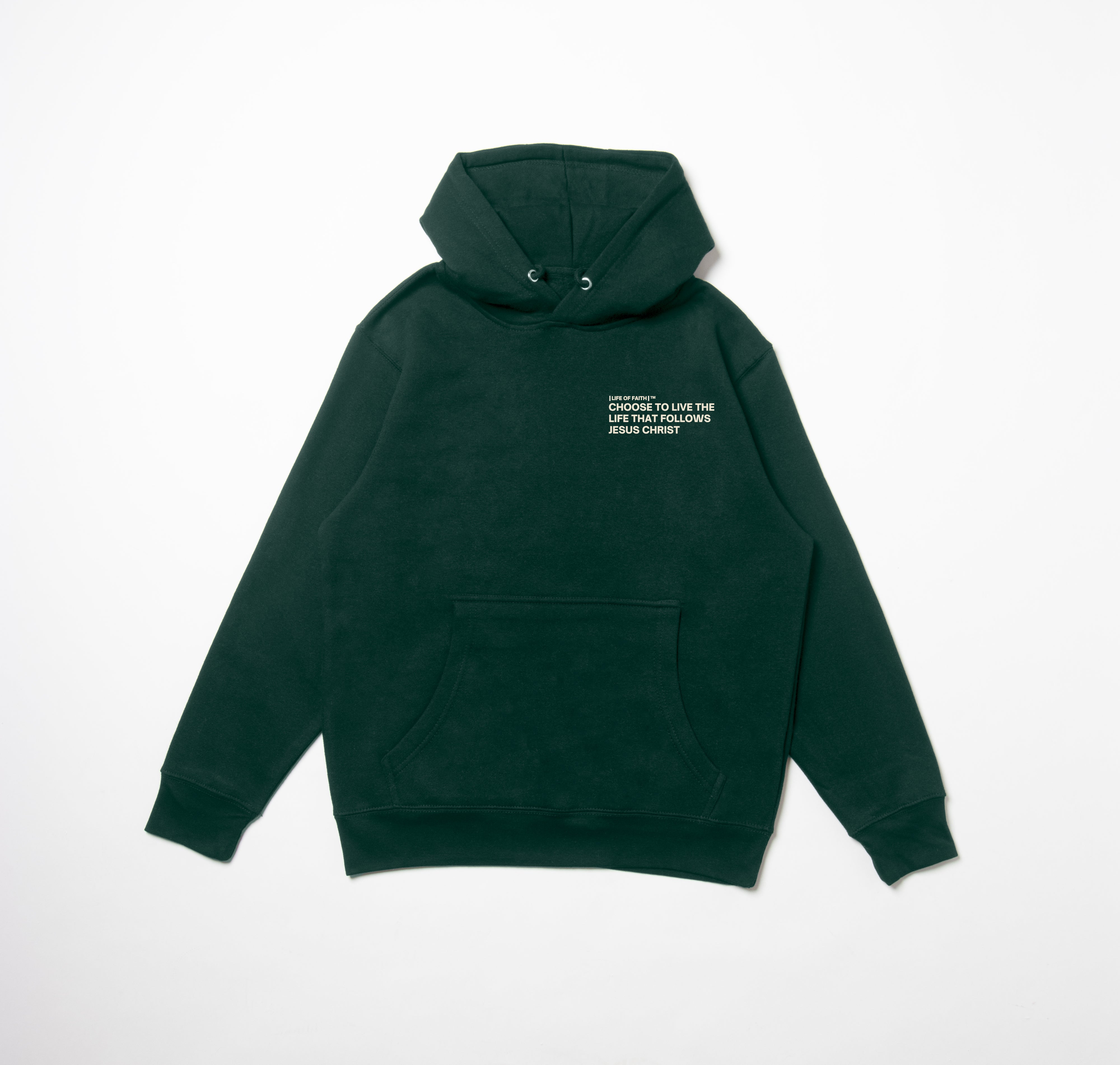 FOLLOW JESUS STAPLE UNISEX HOODIE V2