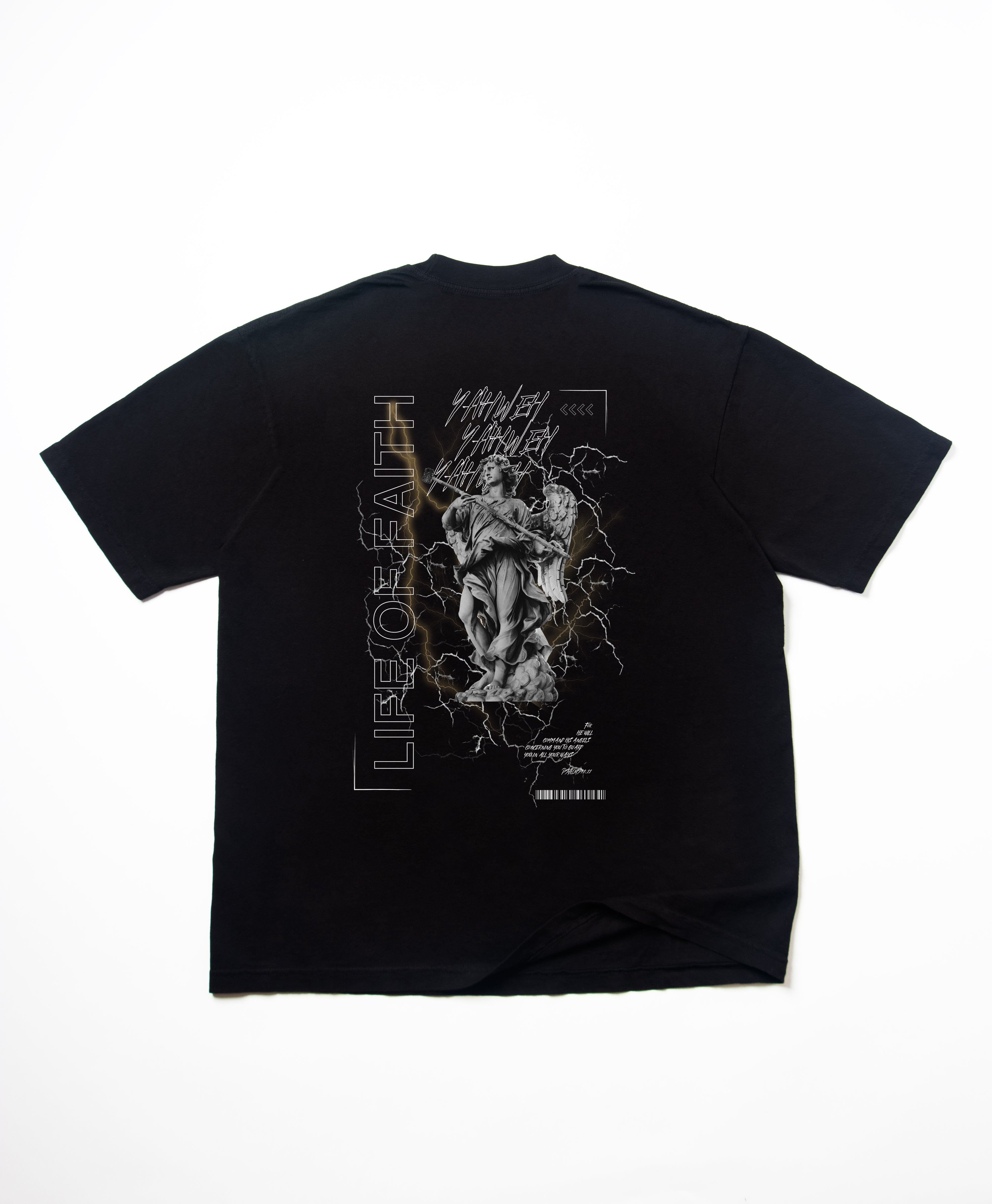 GUARDIAN ANGEL OVERSIZE TEE (GOLD)
