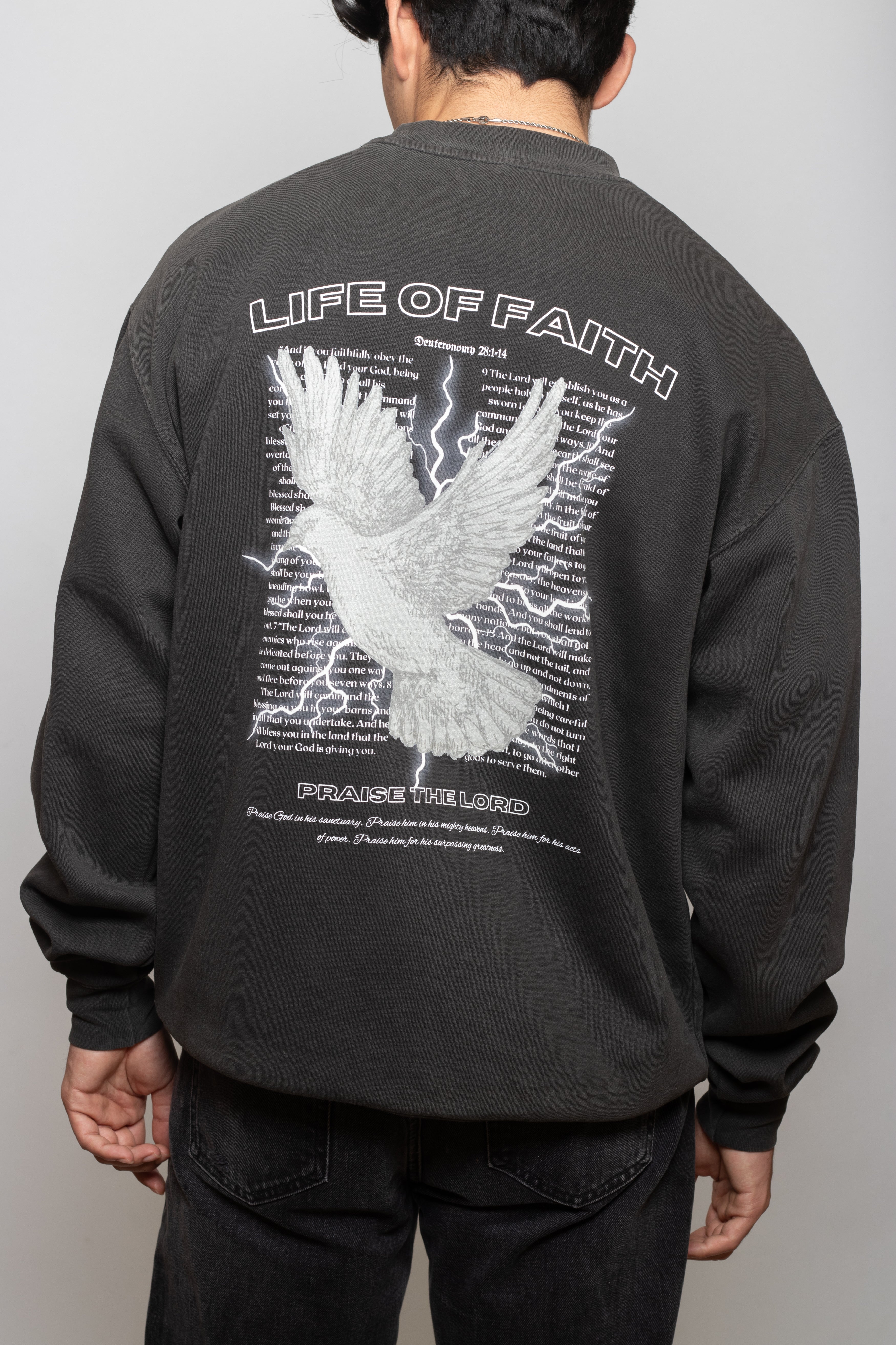 PRAISE THE LORD RELAXED CREWNECK