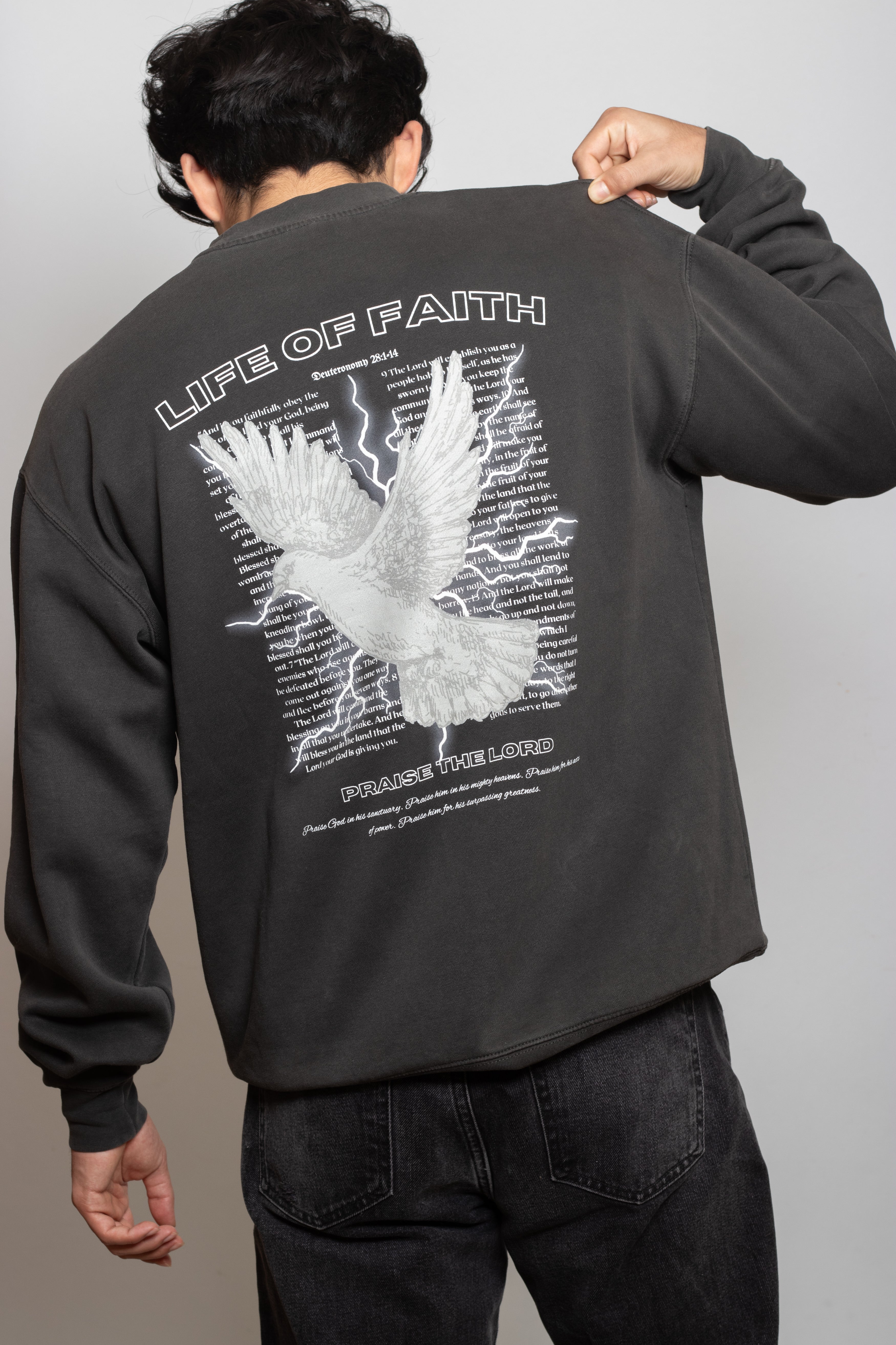 PRAISE THE LORD RELAXED CREWNECK