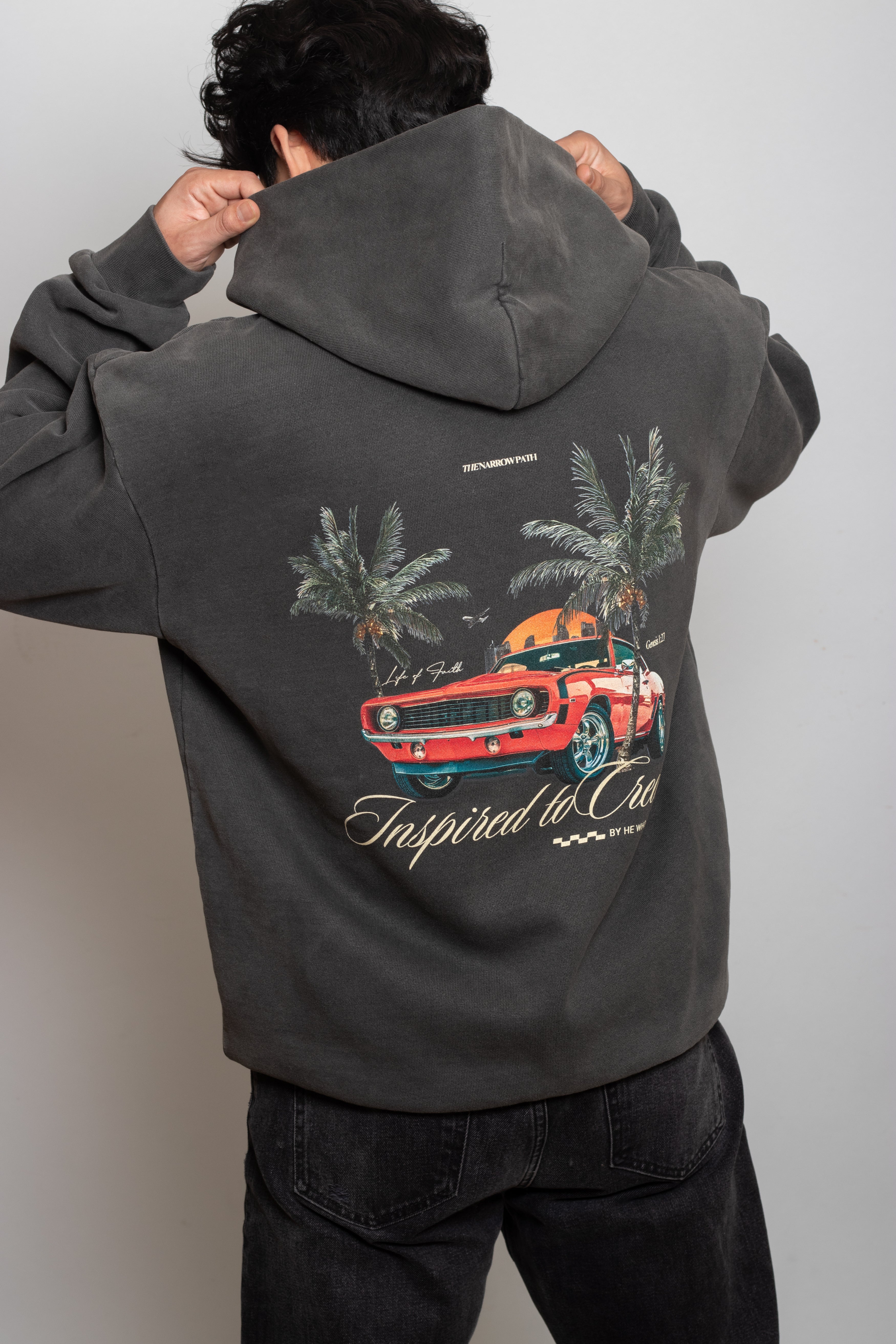 INSPIRED TO CREATE OVERSIZE HOODIE