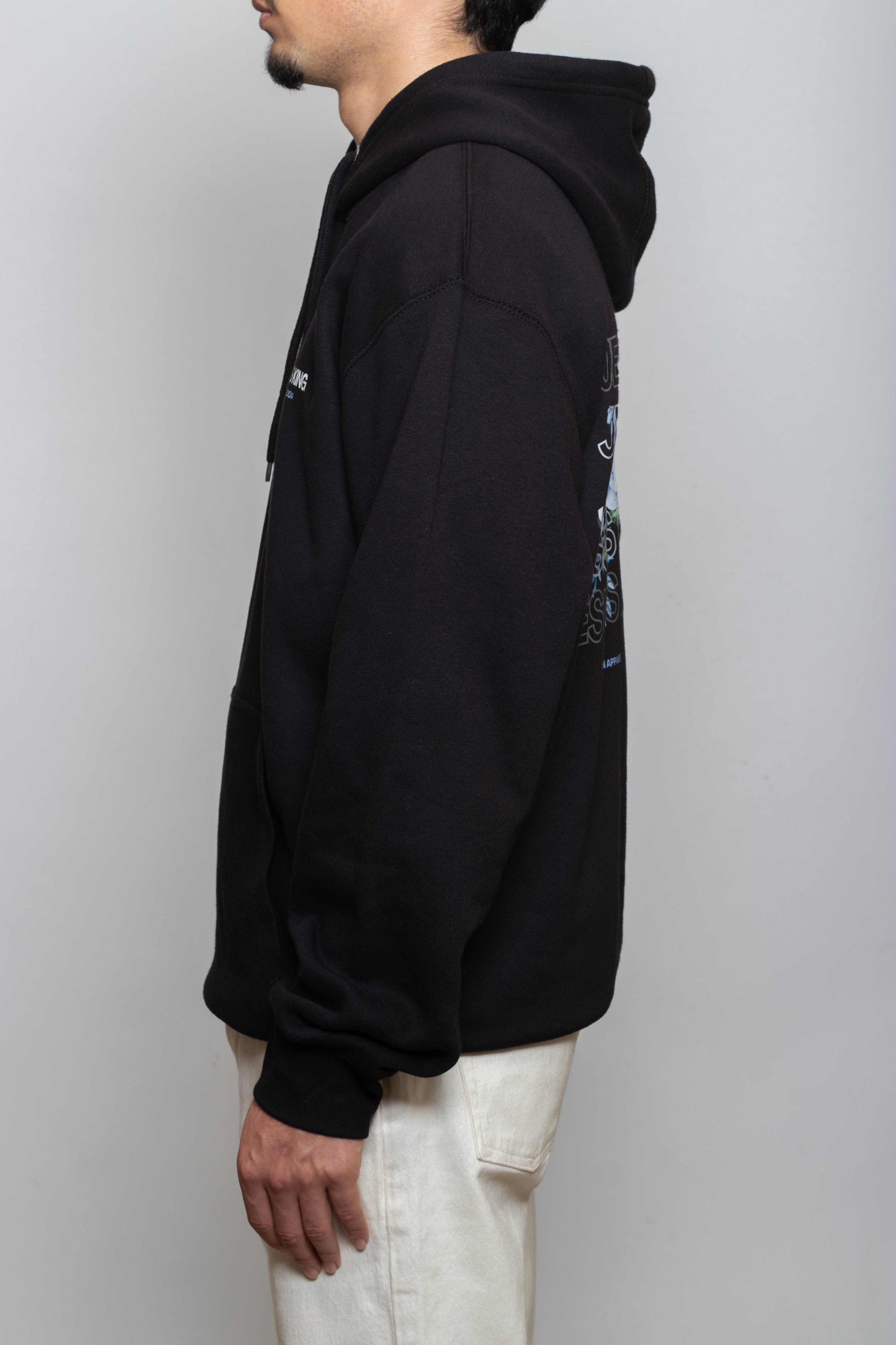 JESUS IS KING STAPLE UNISEX HOODIE V2 - BLUE