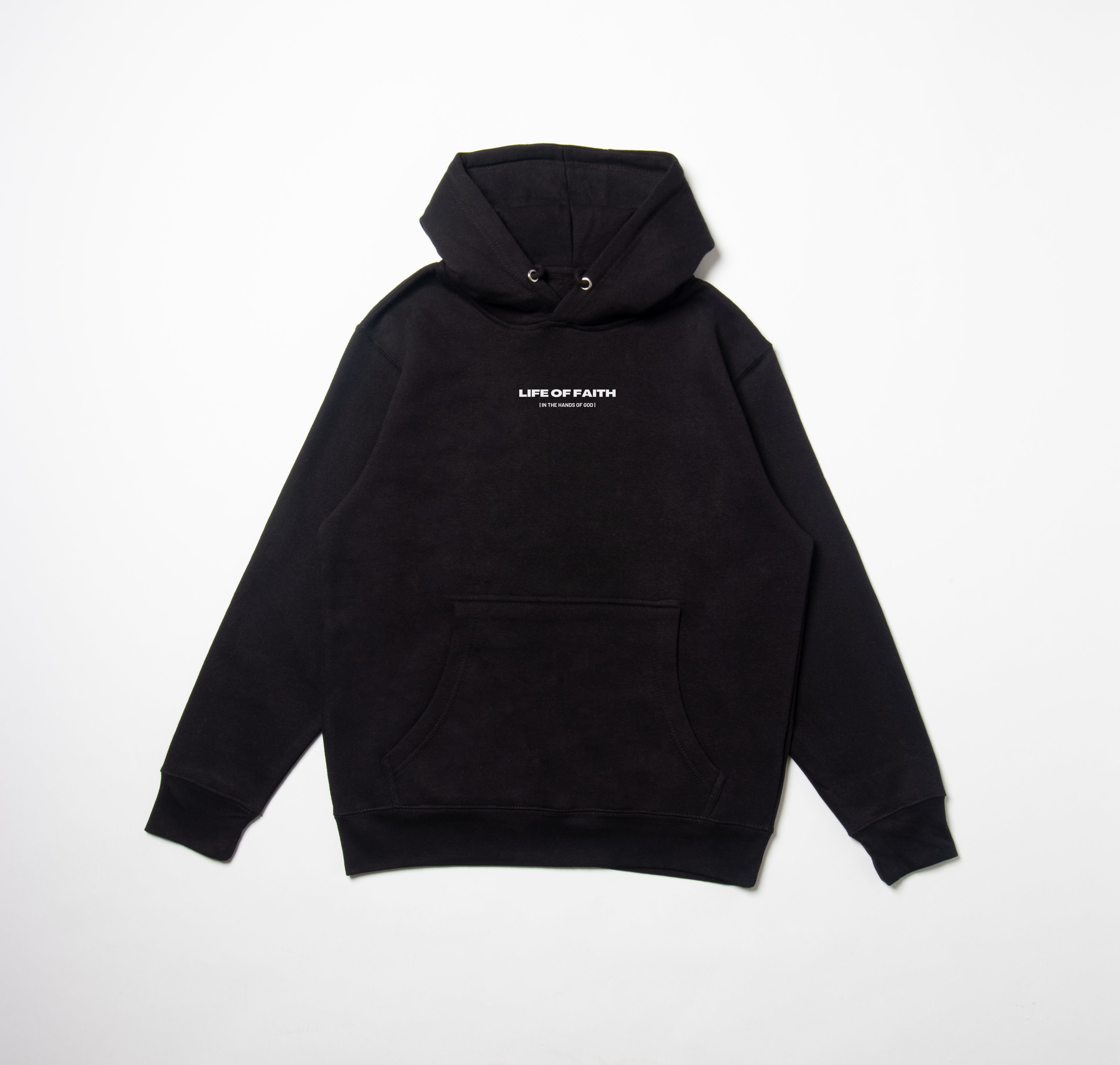 LIFE OF FAITH STAPLE UNISEX HOODIE V2