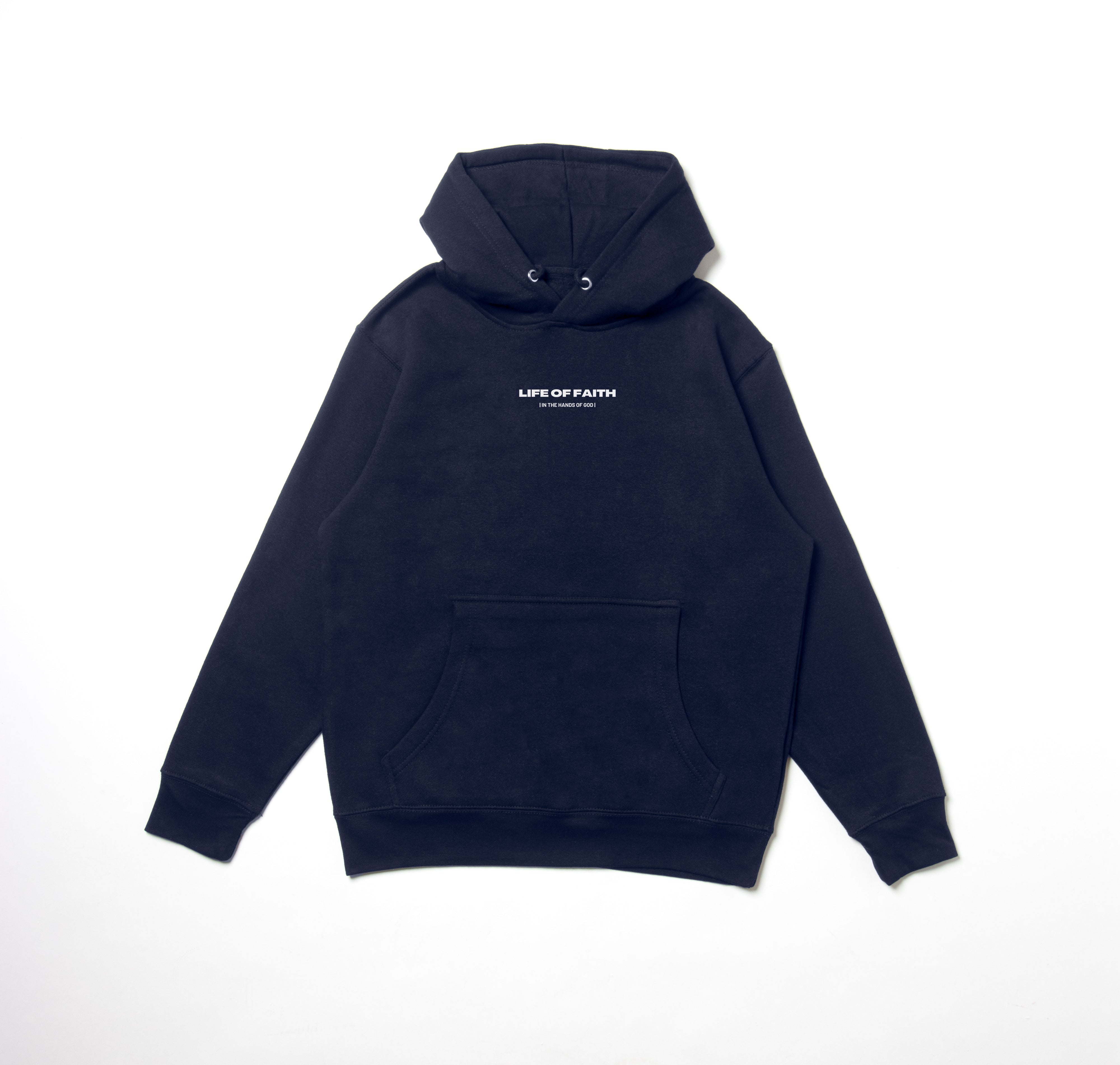 LIFE OF FAITH STAPLE UNISEX HOODIE V2