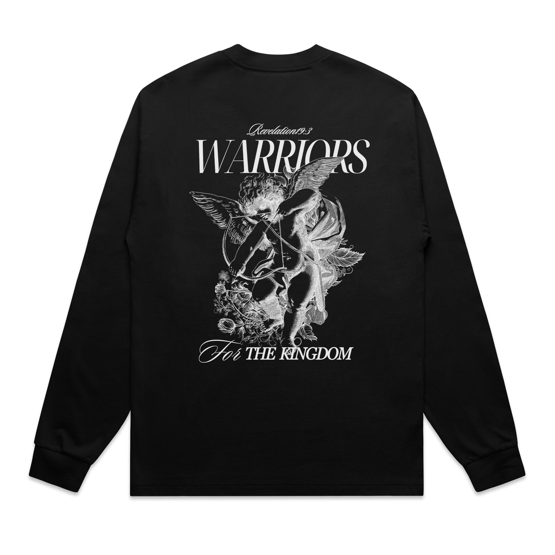 FOR THE KINGDOM HEAVY OVERSIZE LONG SLEEVE - WHITE