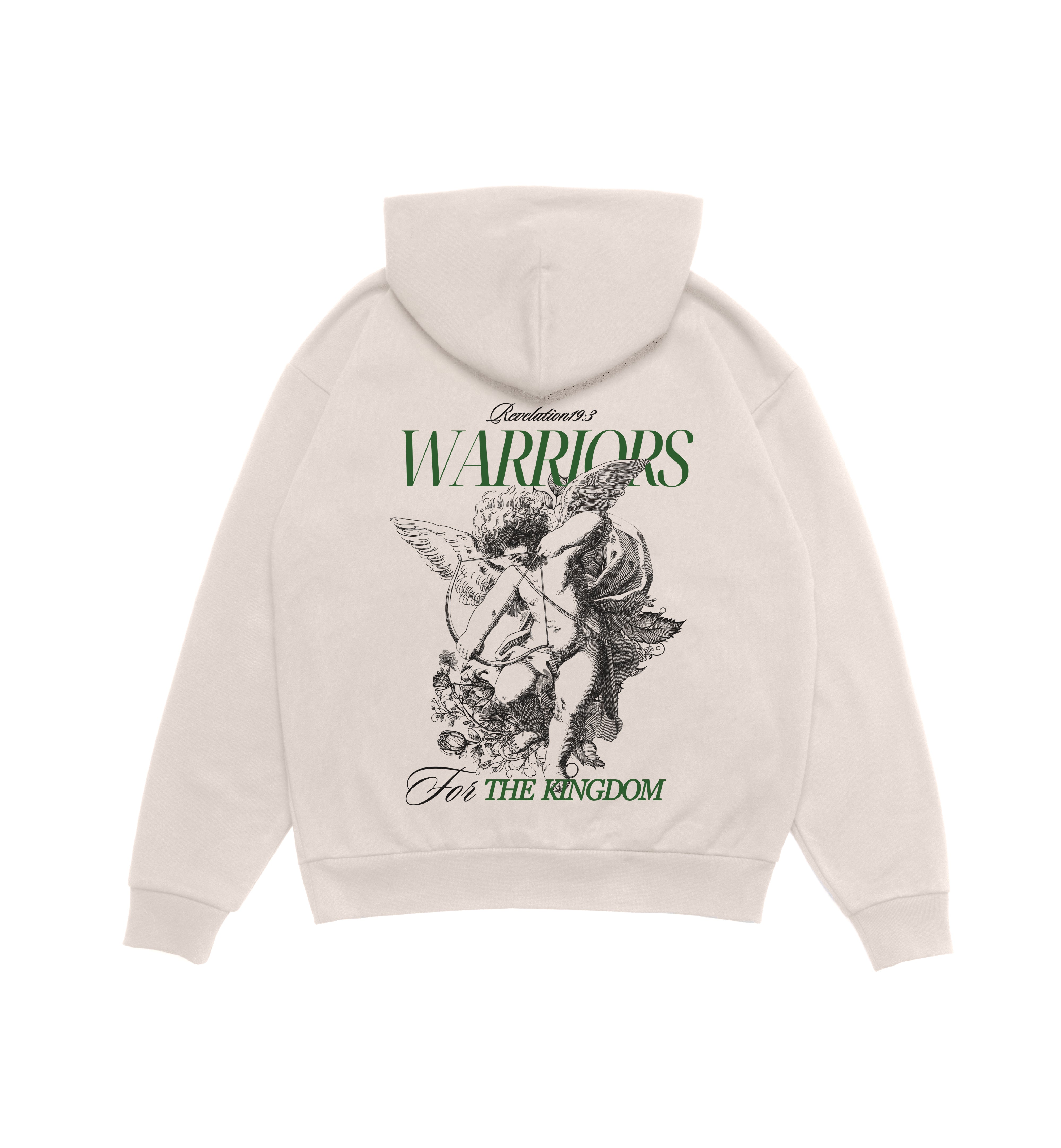 FOR THE KINGDOM OVERSIZE HOODIE (420GSM) - IVORY