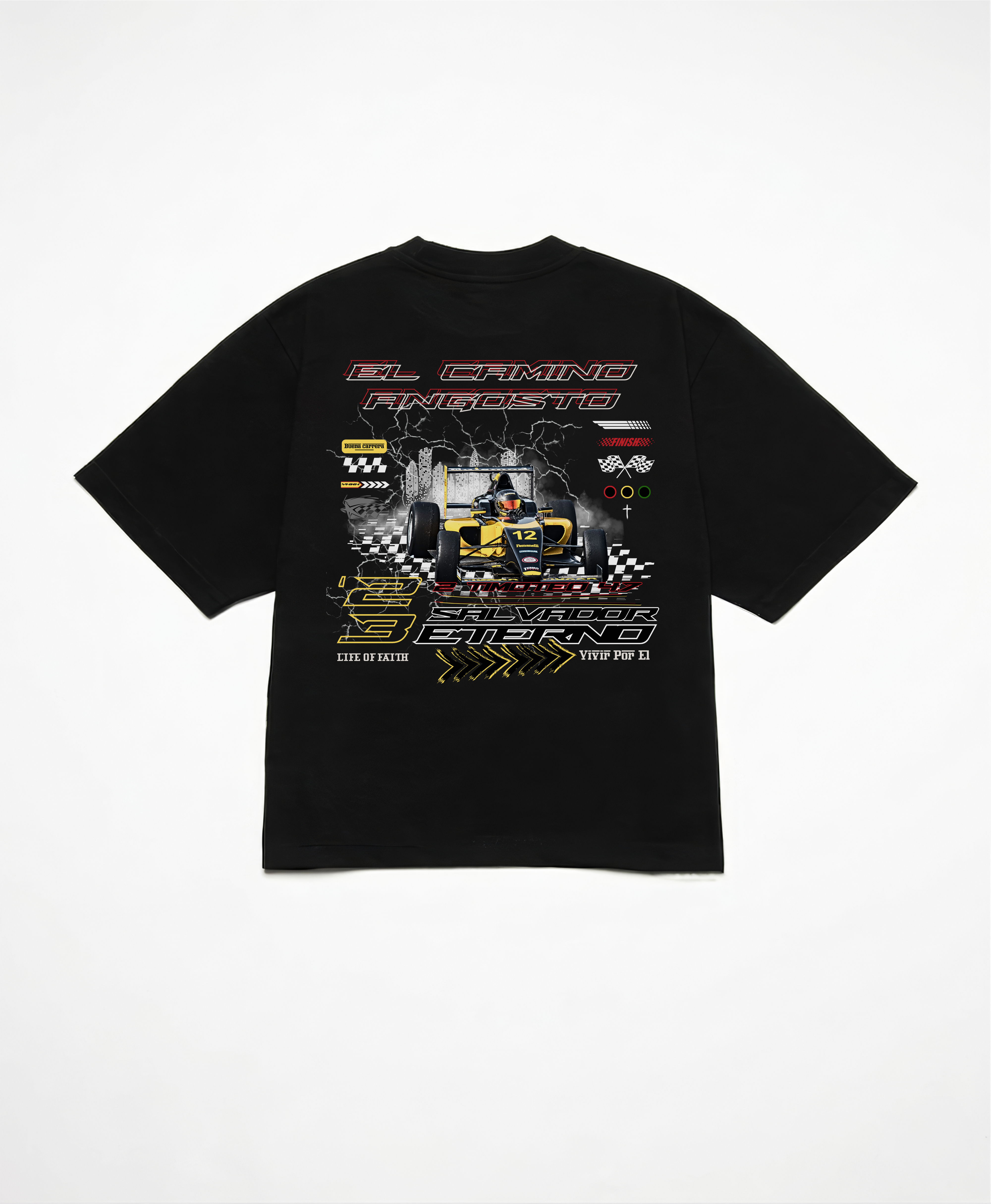 BUENA CARRERA CROPPED BOXY TEE