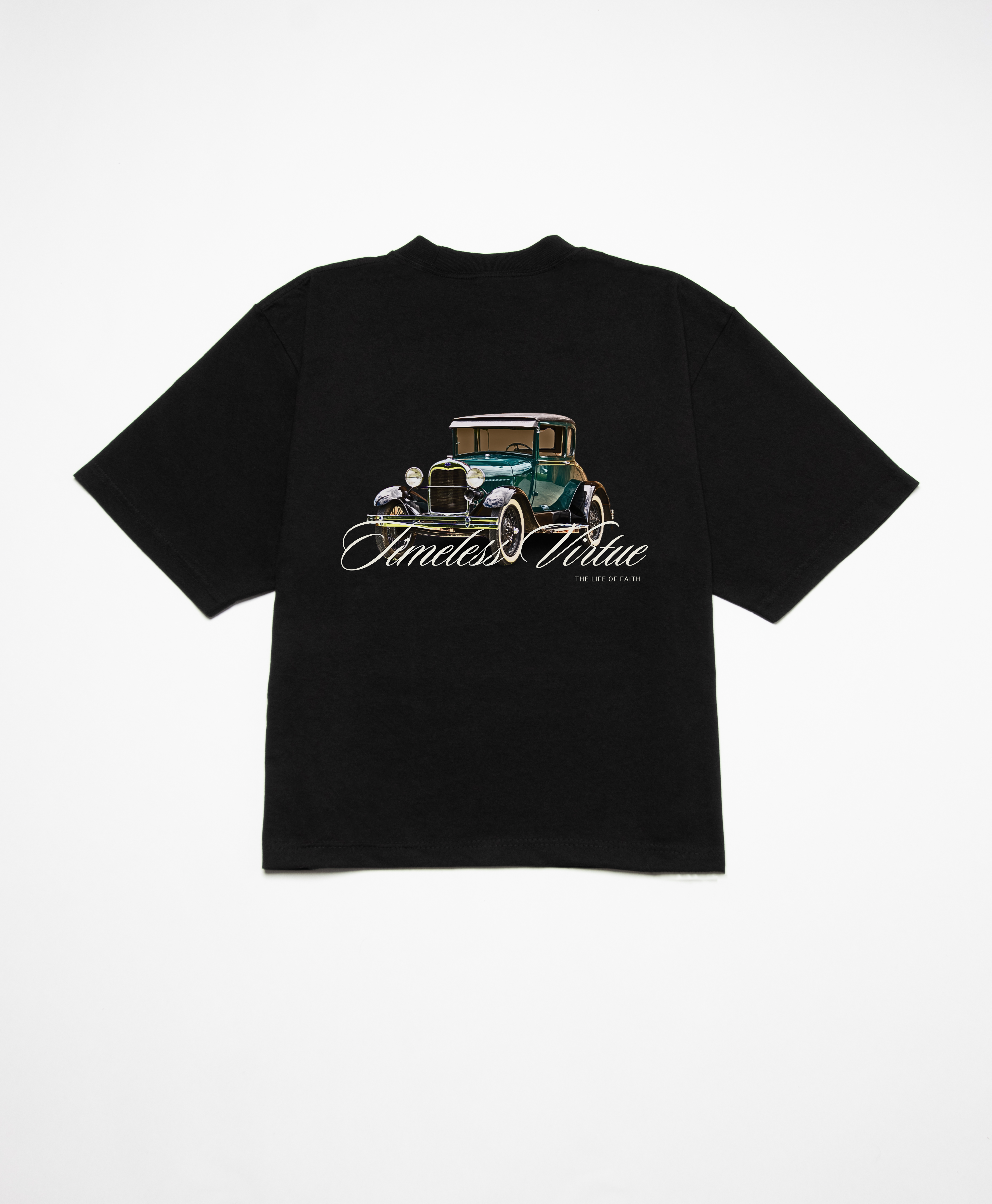 TIMELESS VIRTUE BOXY TEE - GREEN