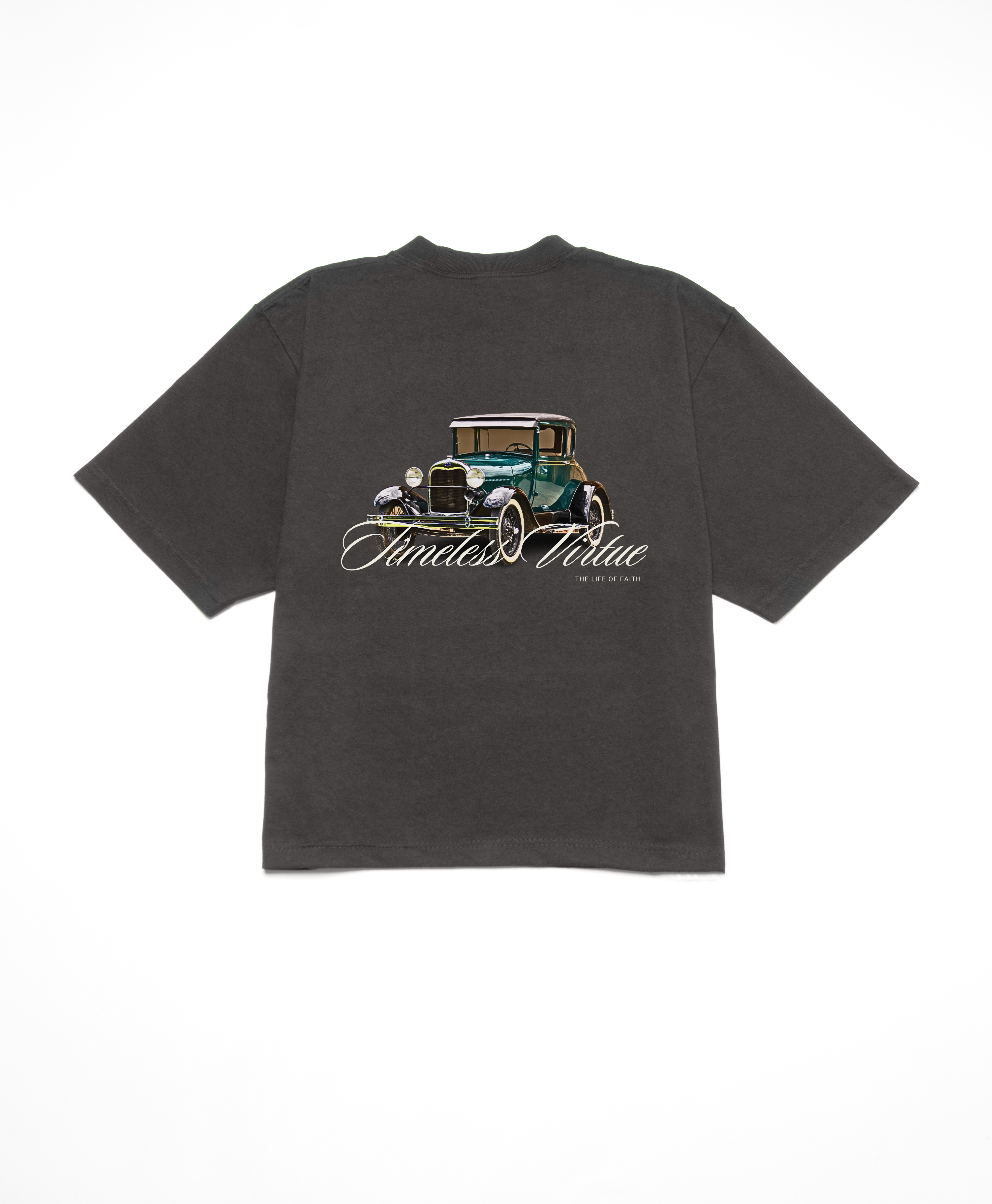 TIMELESS VIRTUE BOXY TEE - GREEN