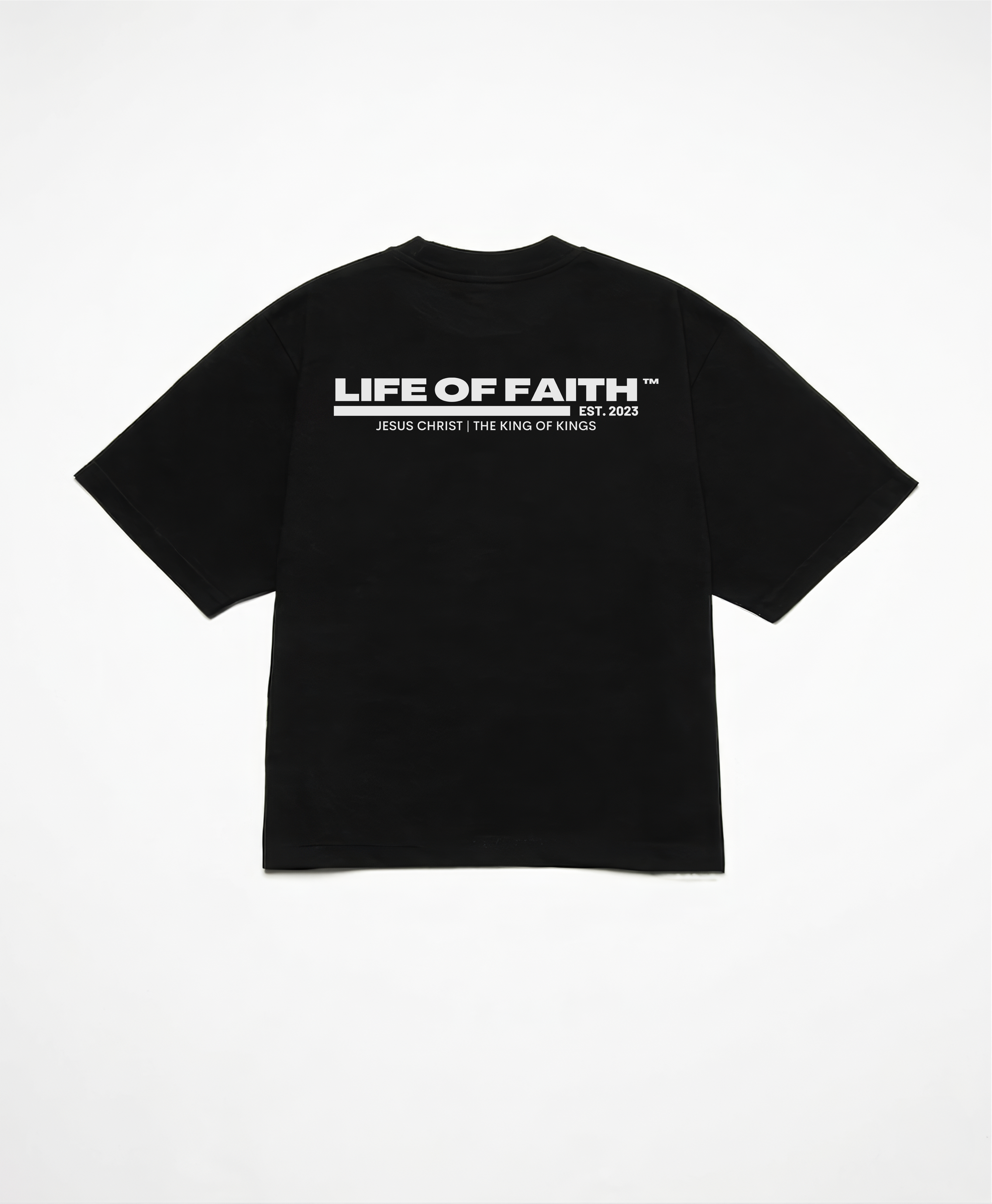LIFE OF FAITH TM CROPPED BOXY TEE