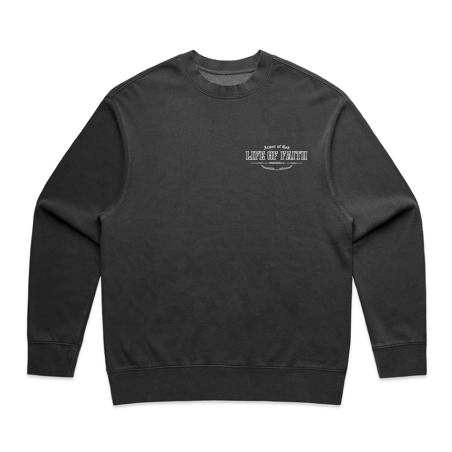 ARMOR OF GOD RELAXED CREWNECK