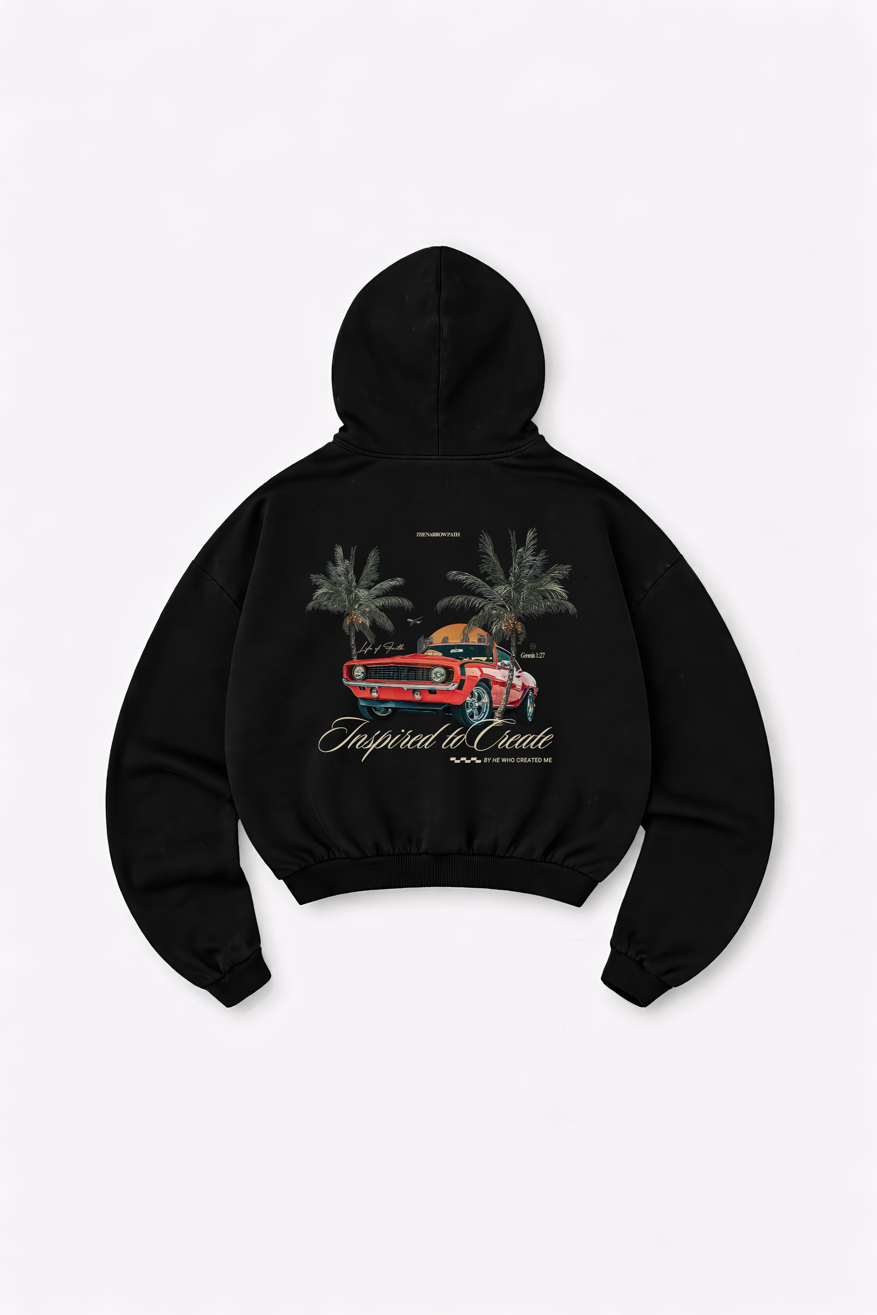 INSPIRED TO CREATE OVERSIZE HOODIE