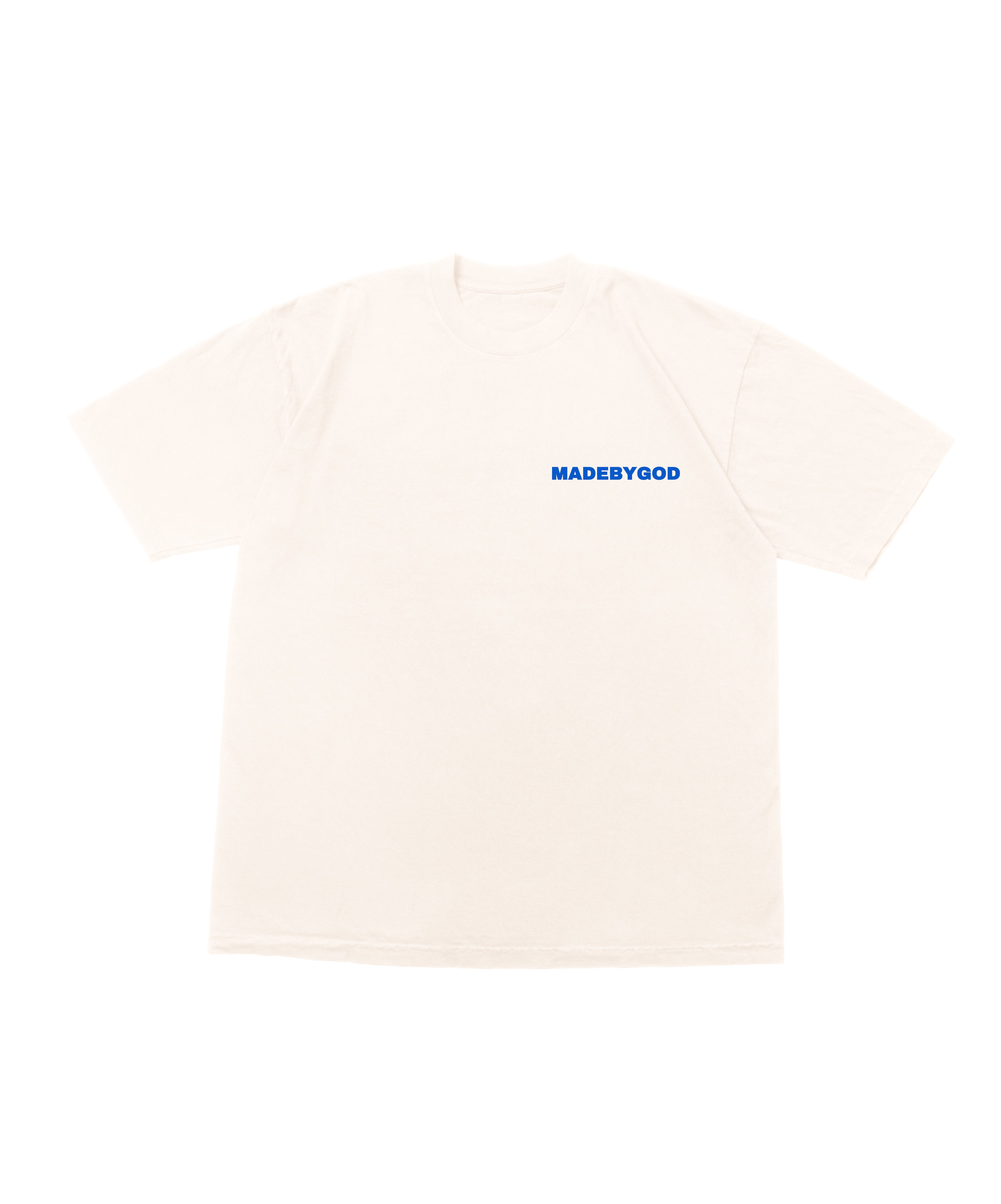 MADE BY GOD OVERSIZE TEE - ROYAL