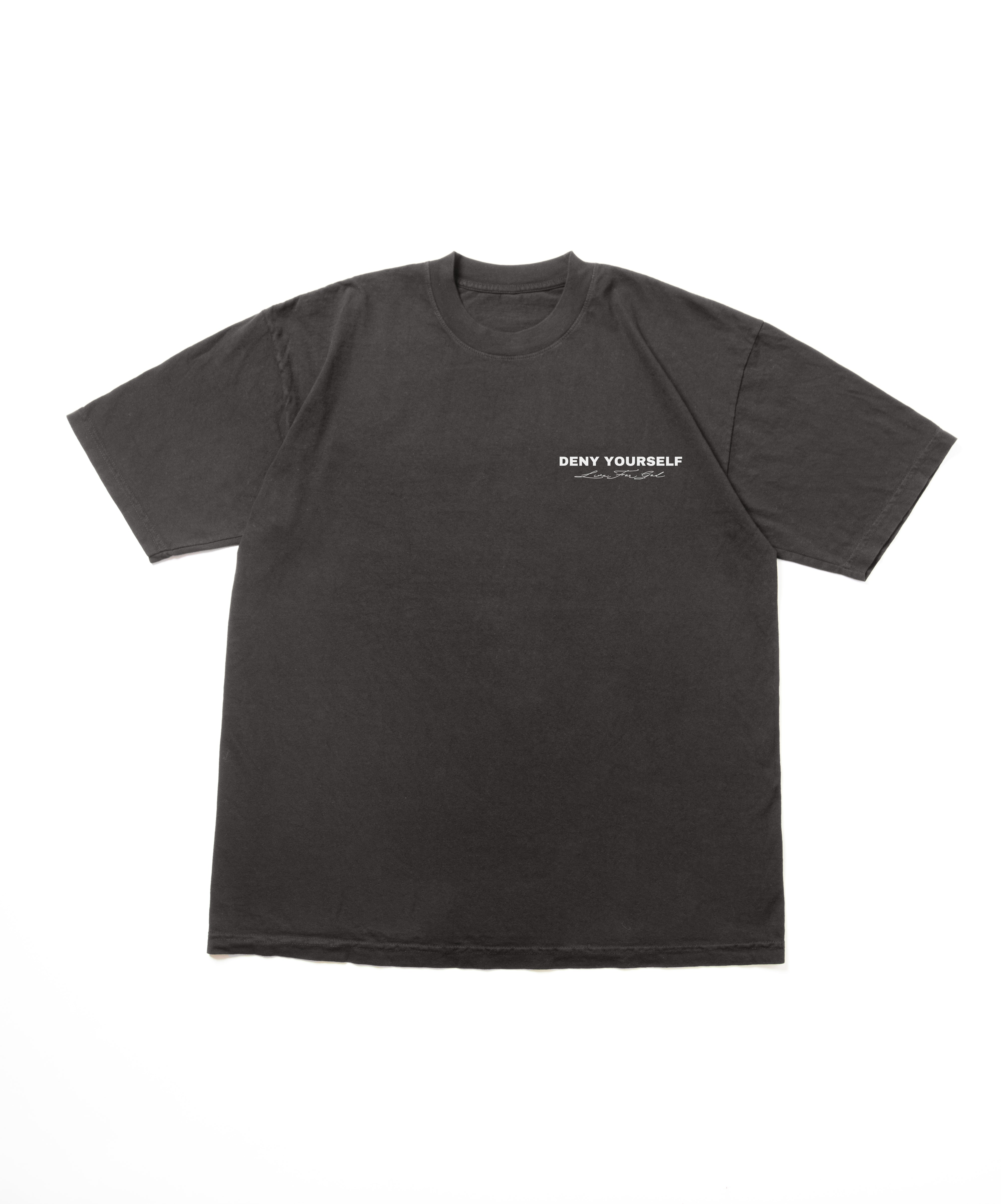 DENY YOURSELF OVERSIZE TEE - WHITE