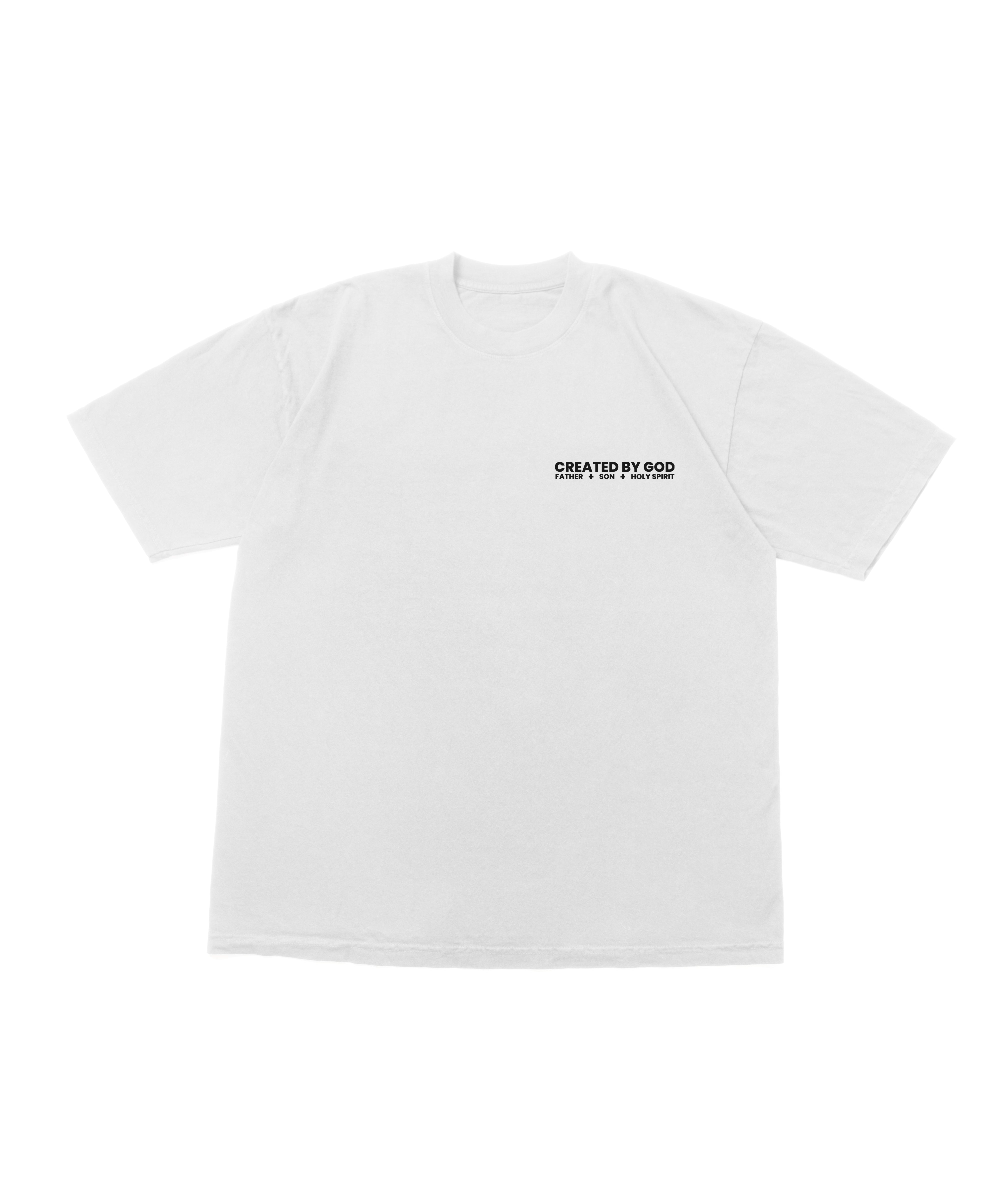 CREATED BY GOD OVERSIZE TEE - BLACK