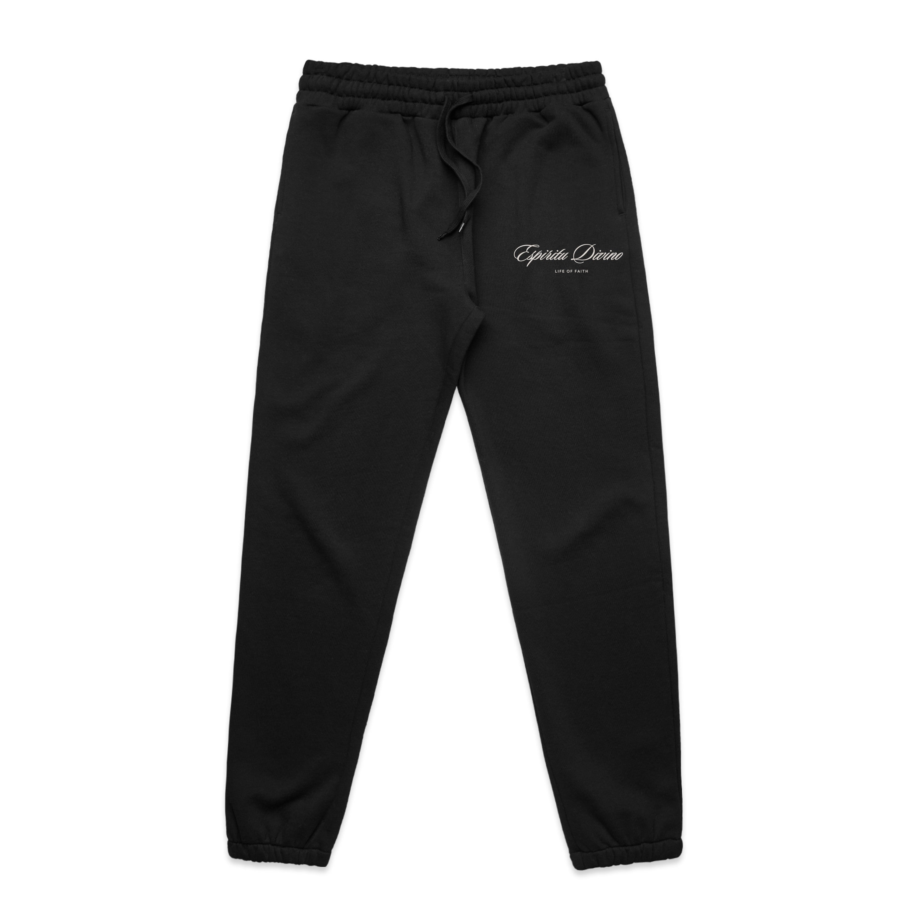 ESPIRITU DIVINO PREMIUM SWEATPANTS - EMBROIDERED (CREAM)