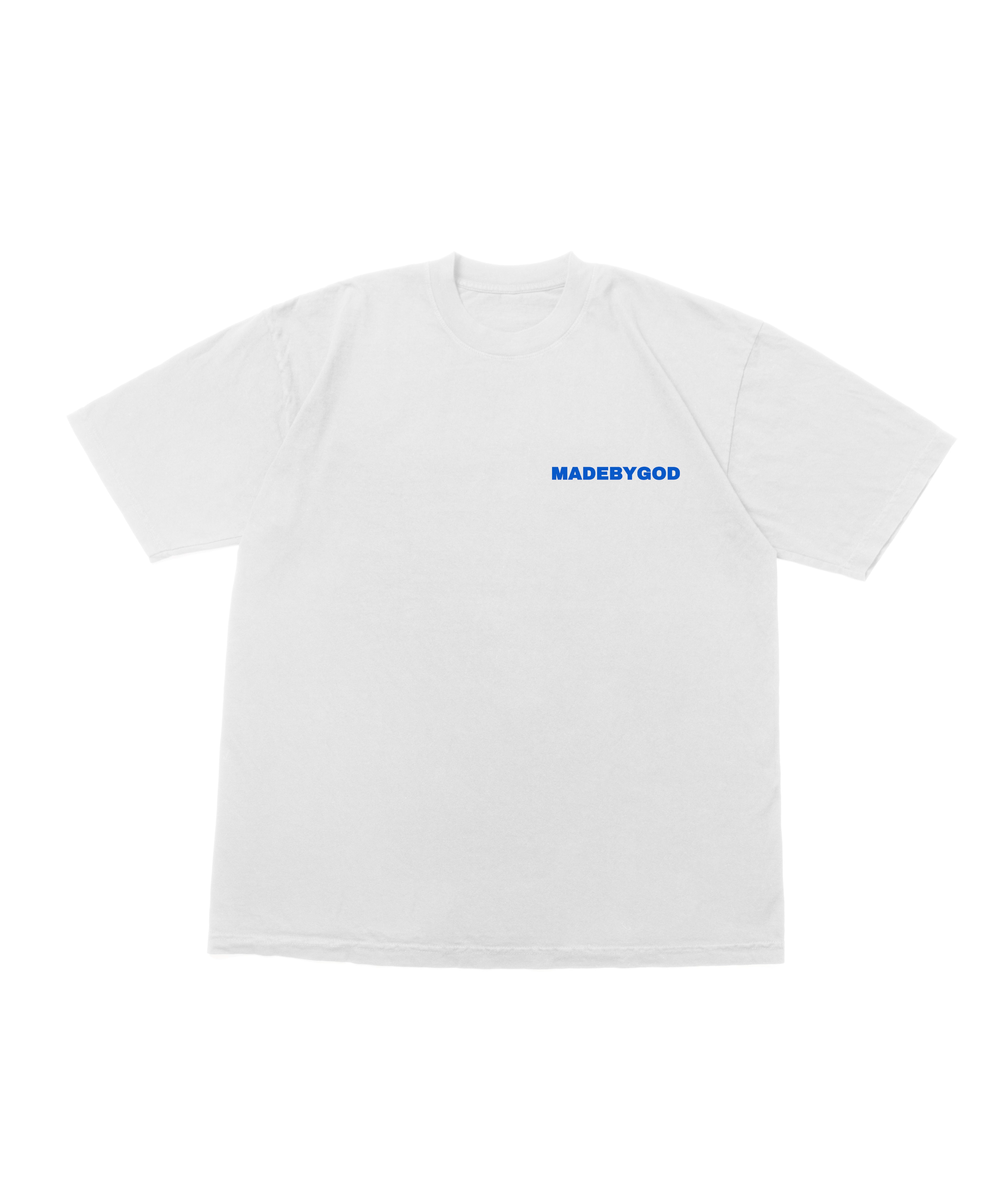 MADE BY GOD OVERSIZE TEE - ROYAL