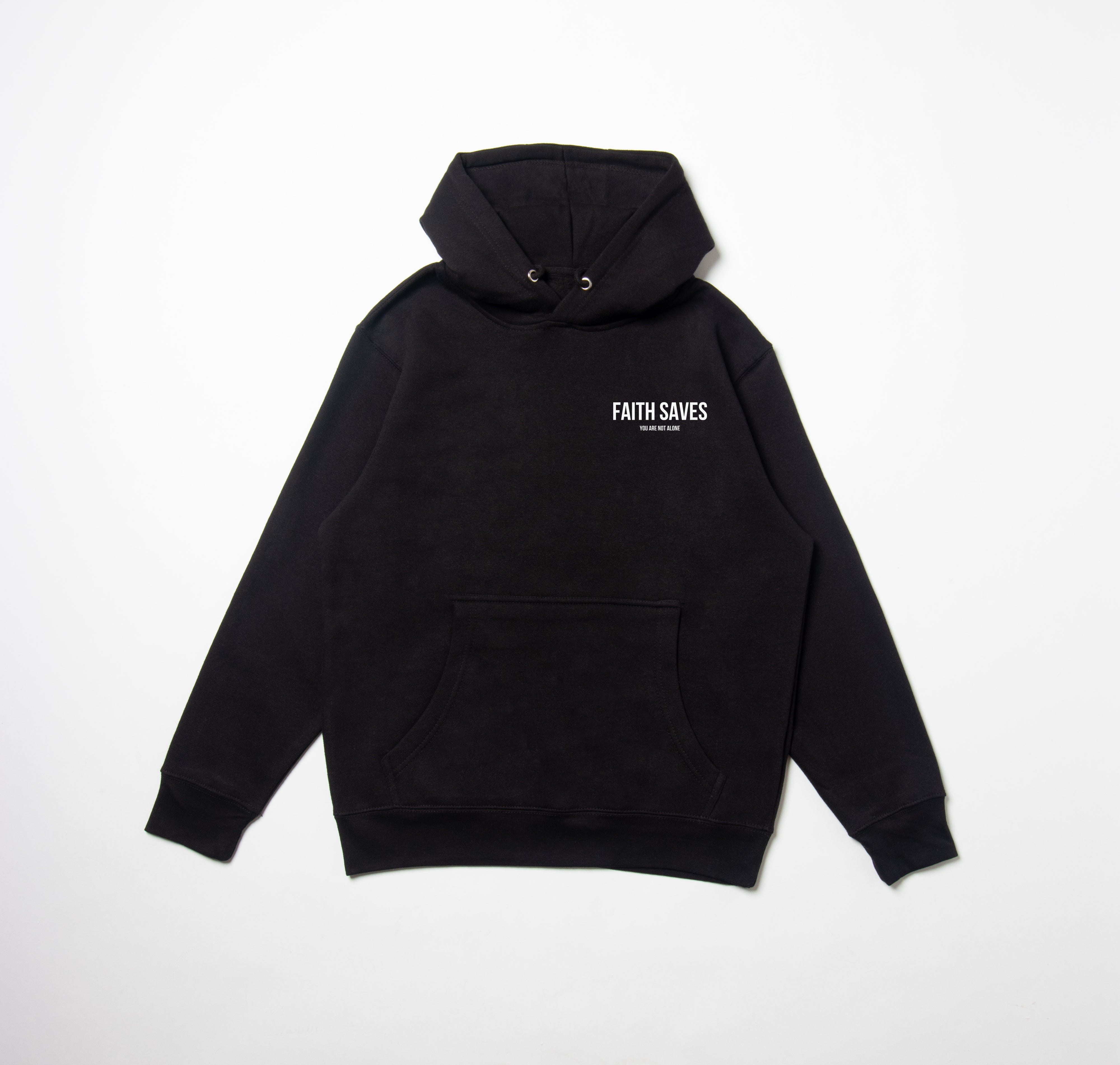 FAITH SAVES STAPLE UNISEX HOODIE