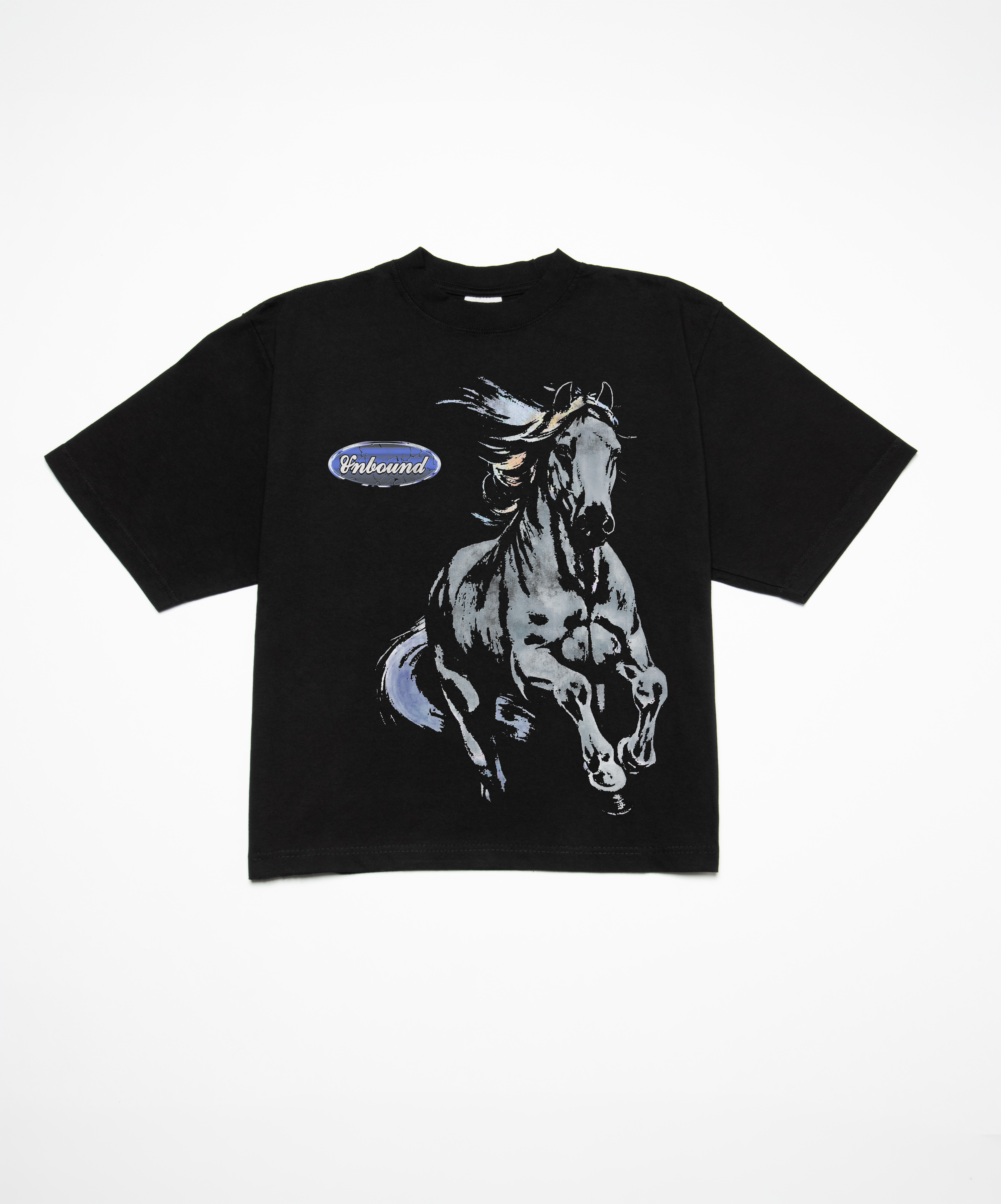 UNBOUND CROPPED BOXY TEE