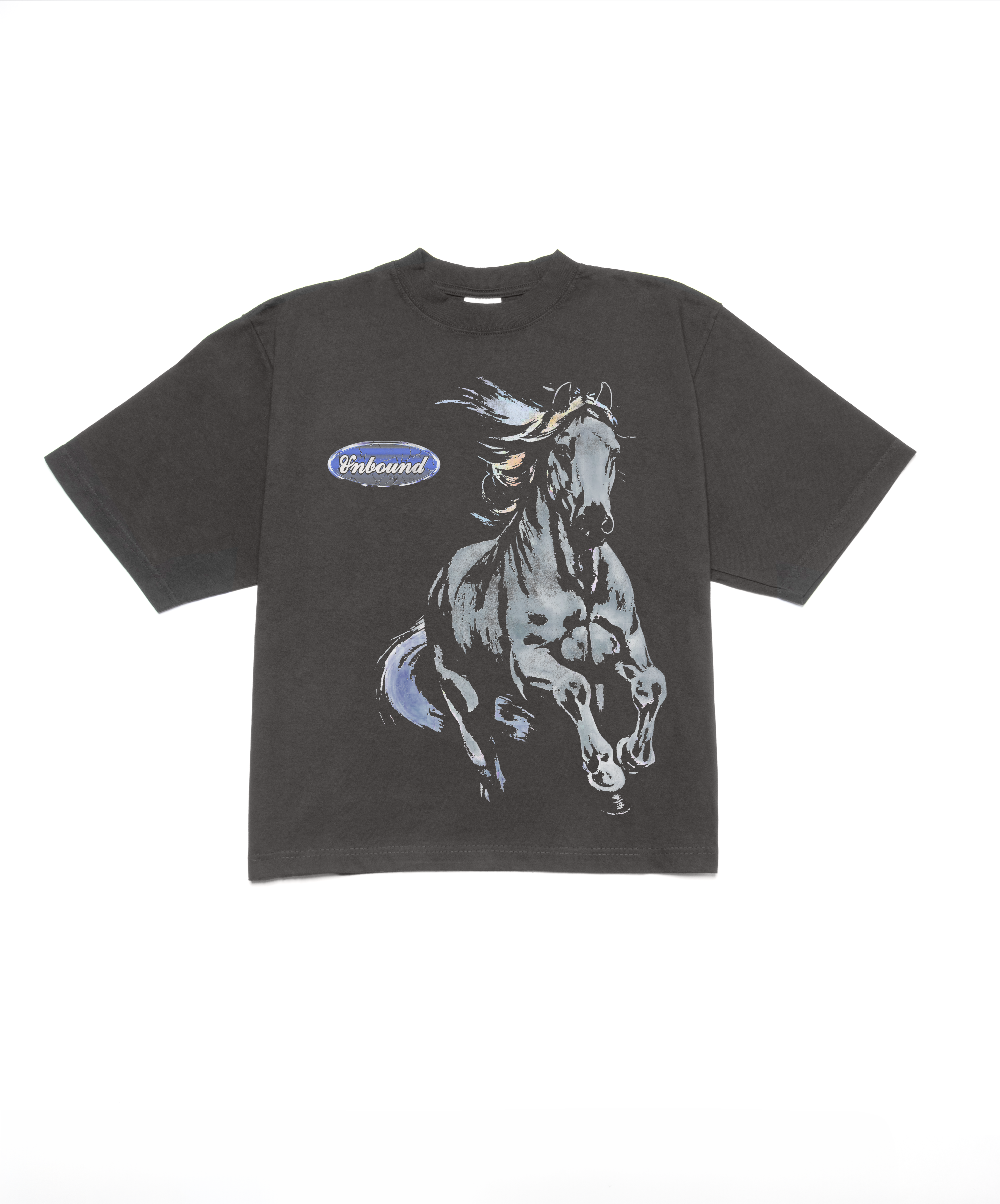 UNBOUND CROPPED BOXY TEE