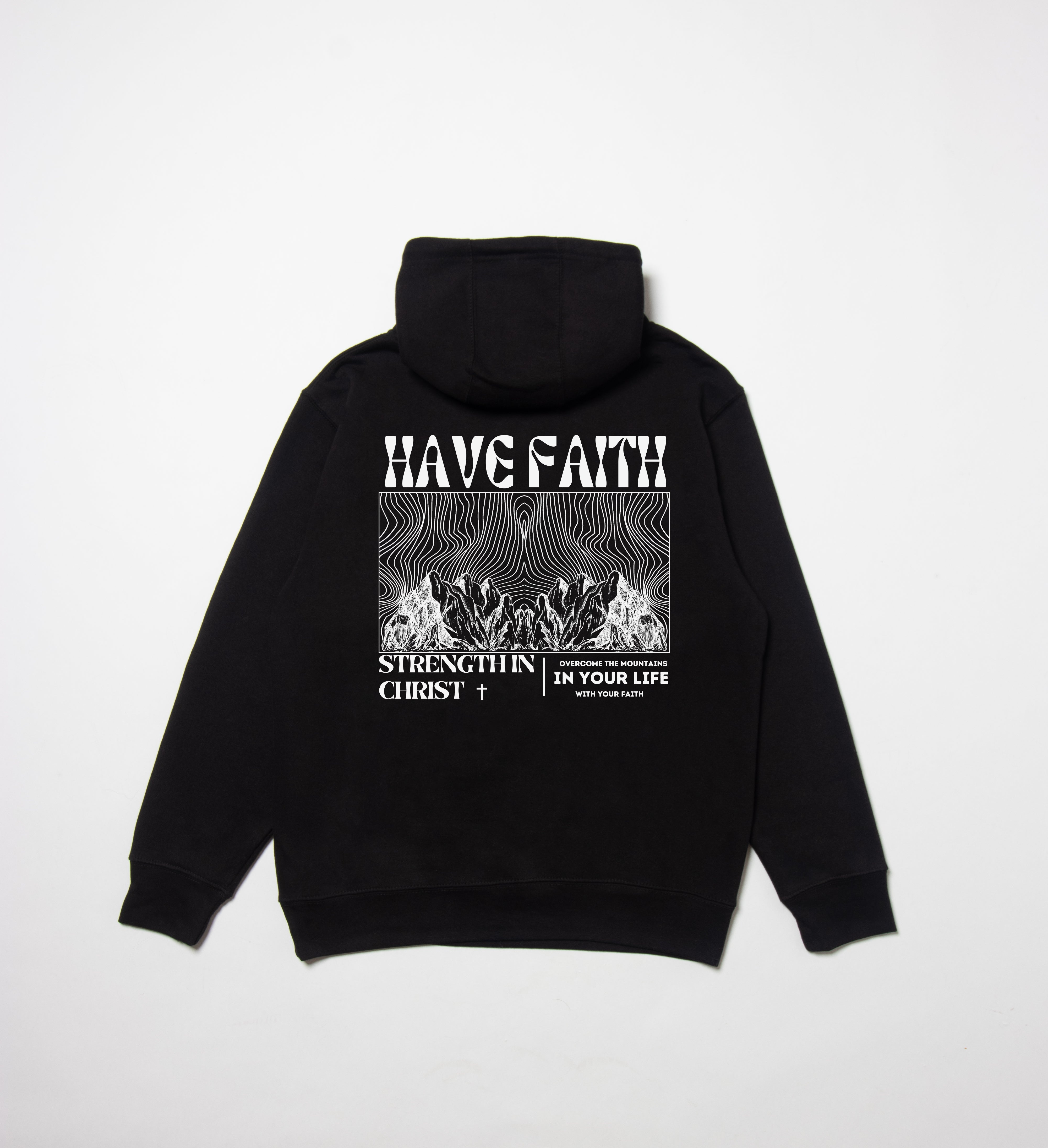 HAVE FAITH STAPLE UNISEX HOODIE