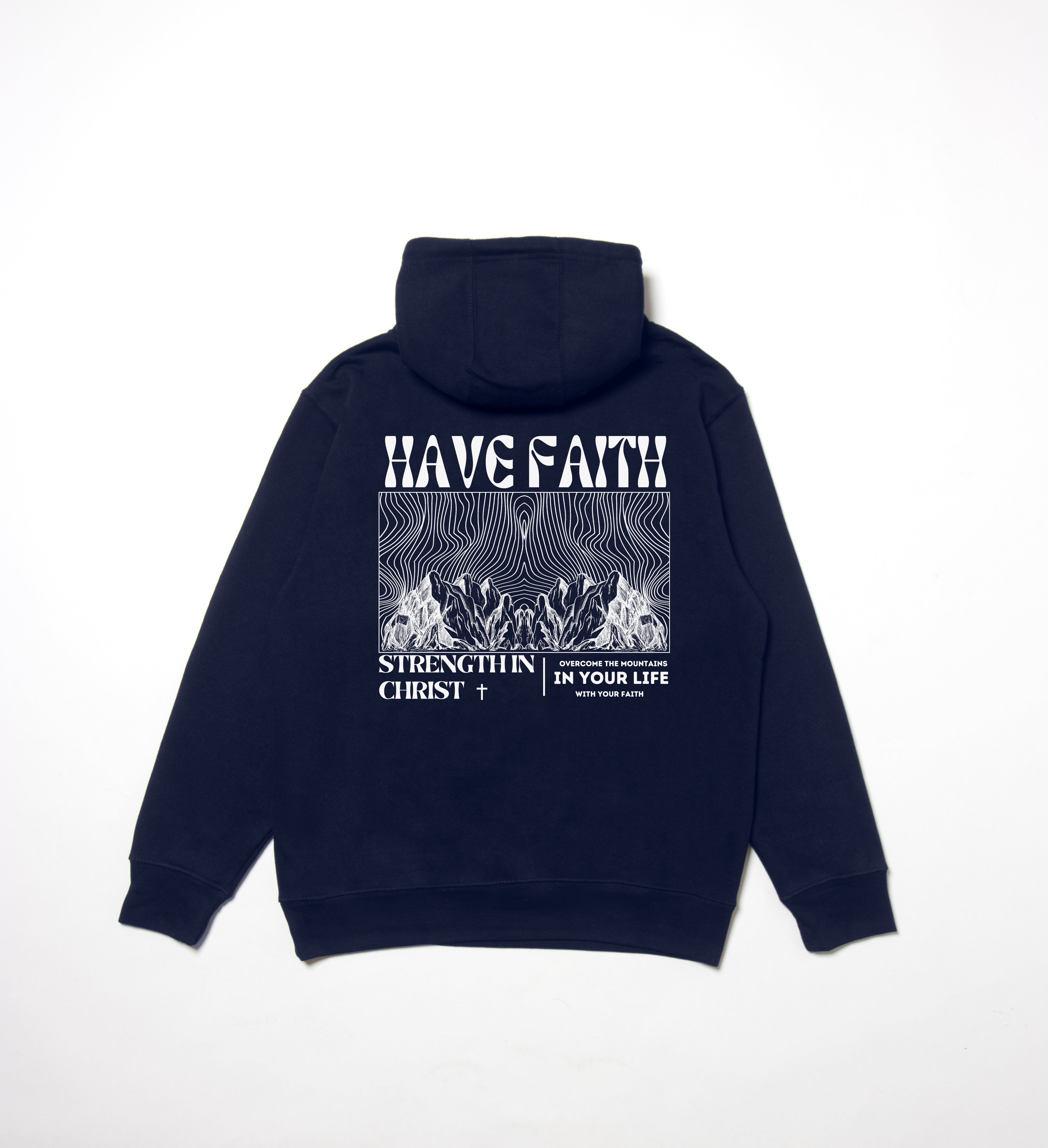 HAVE FAITH STAPLE UNISEX HOODIE