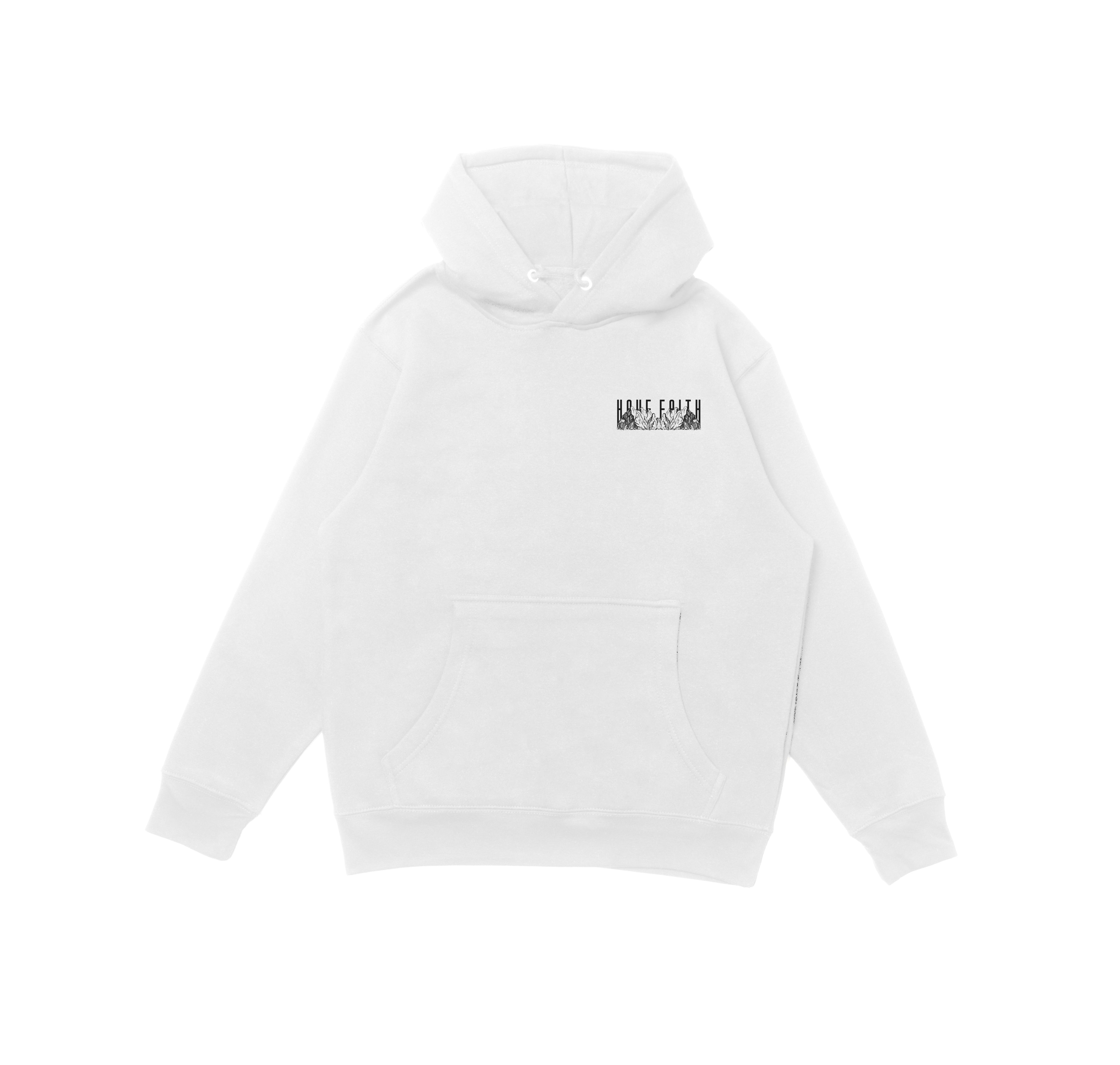 HAVE FAITH STAPLE UNISEX HOODIE - BLACK