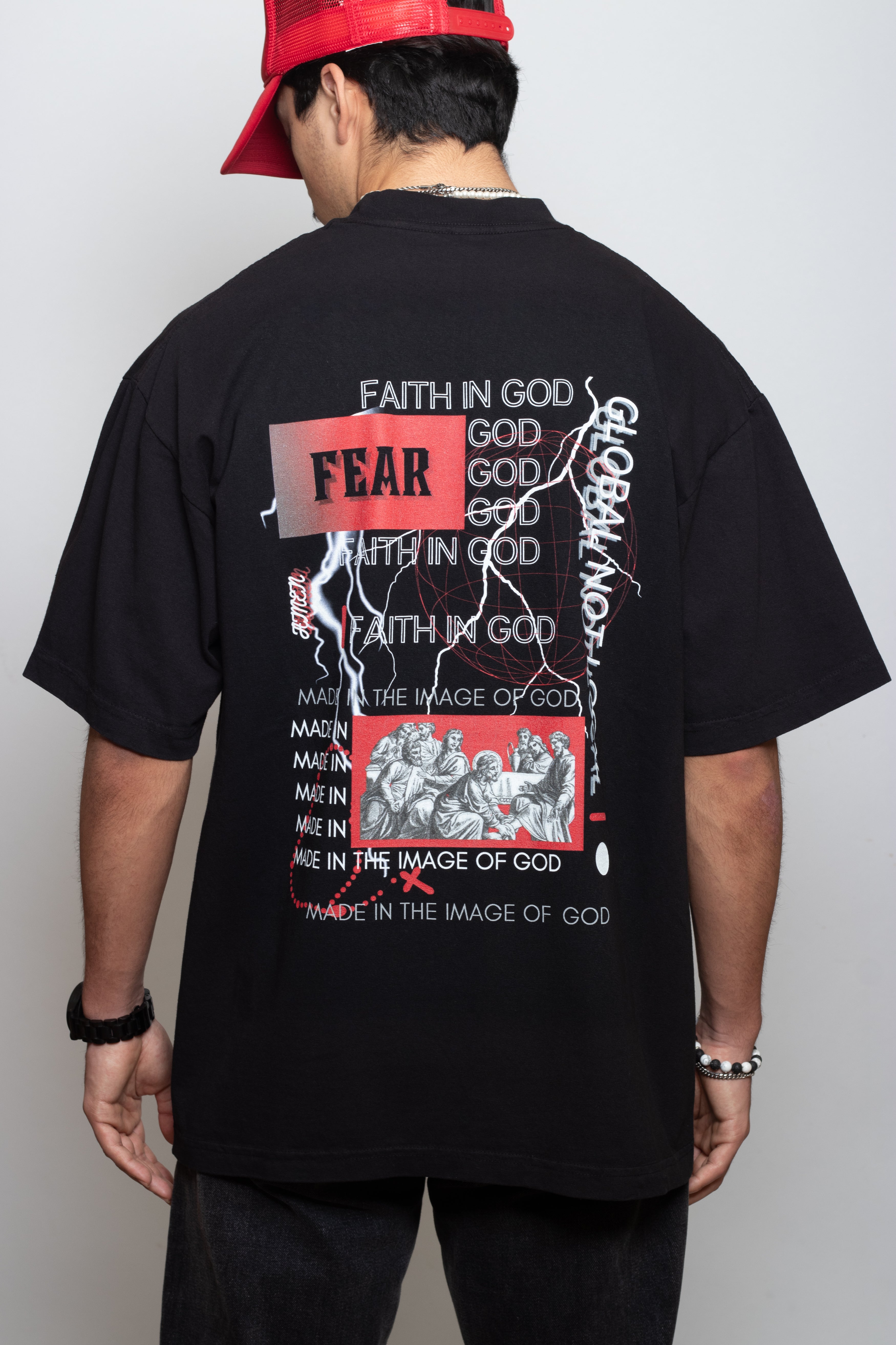 FAITH IN GOD OVERSIZE TEE