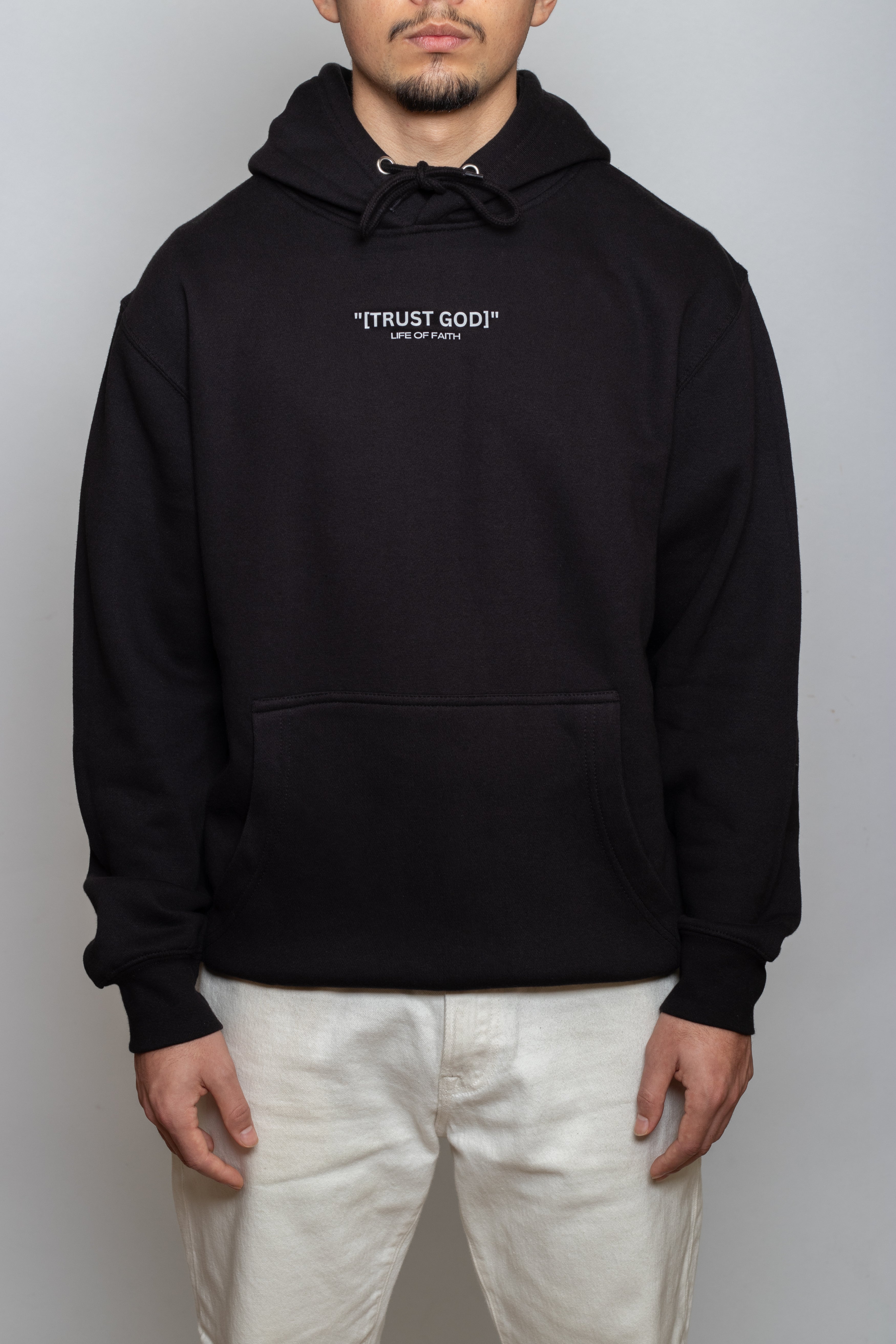 "TRUST GOD" STAPLE UNISEX HOODIE