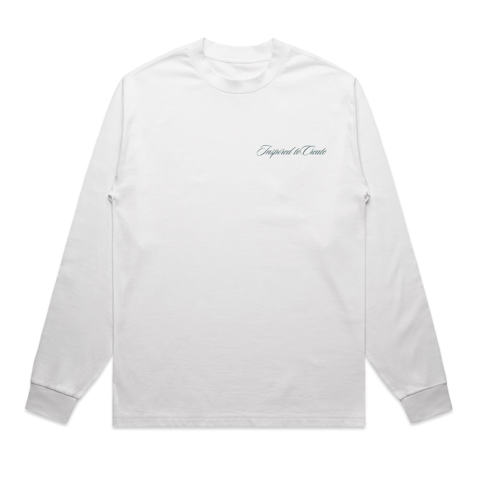 INSPIRED TO CREATE HEAVY OVERSIZE LONG SLEEVE - GREEN