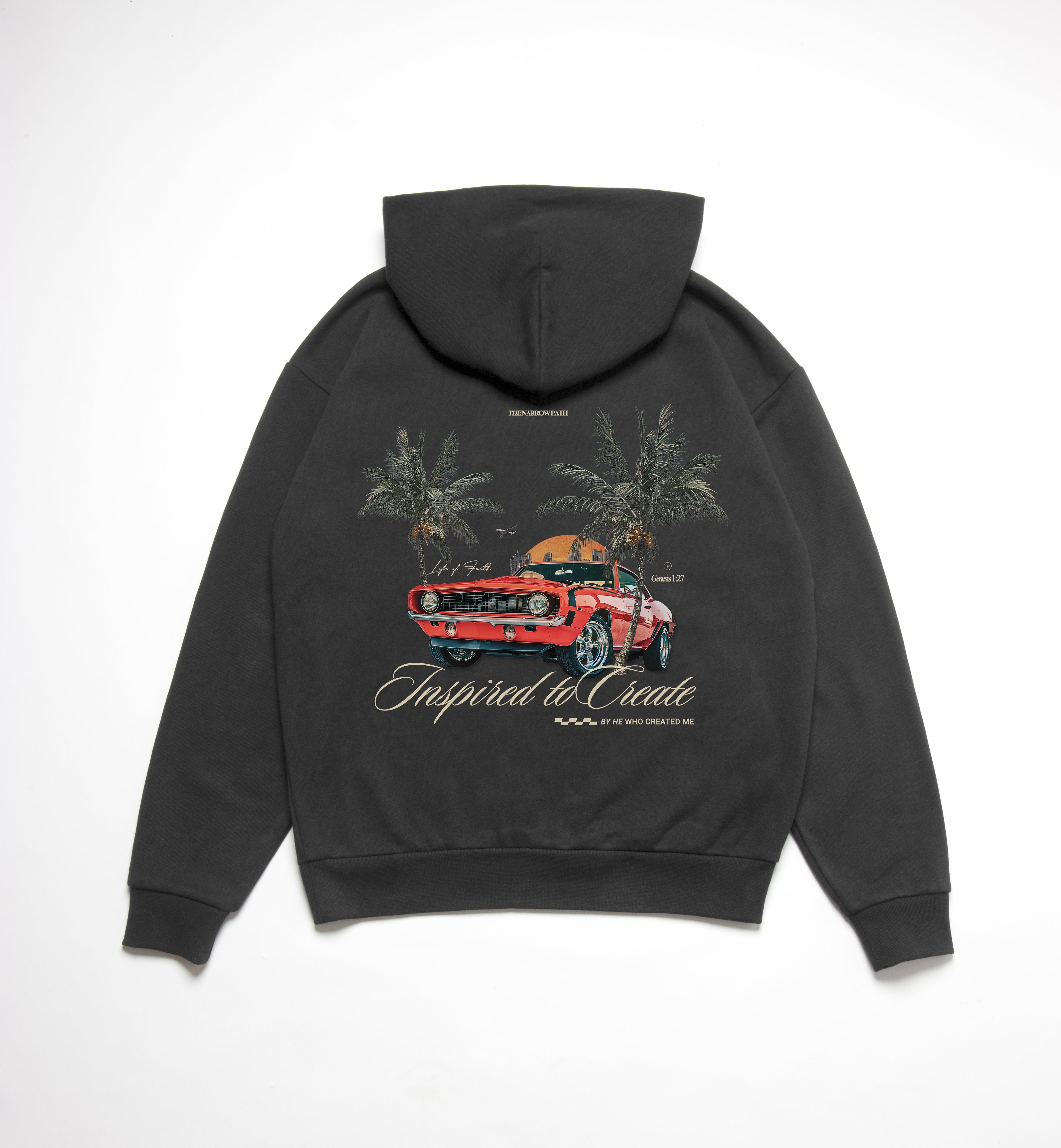 INSPIRED TO CREATE OVERSIZE HOODIE (420GSM)