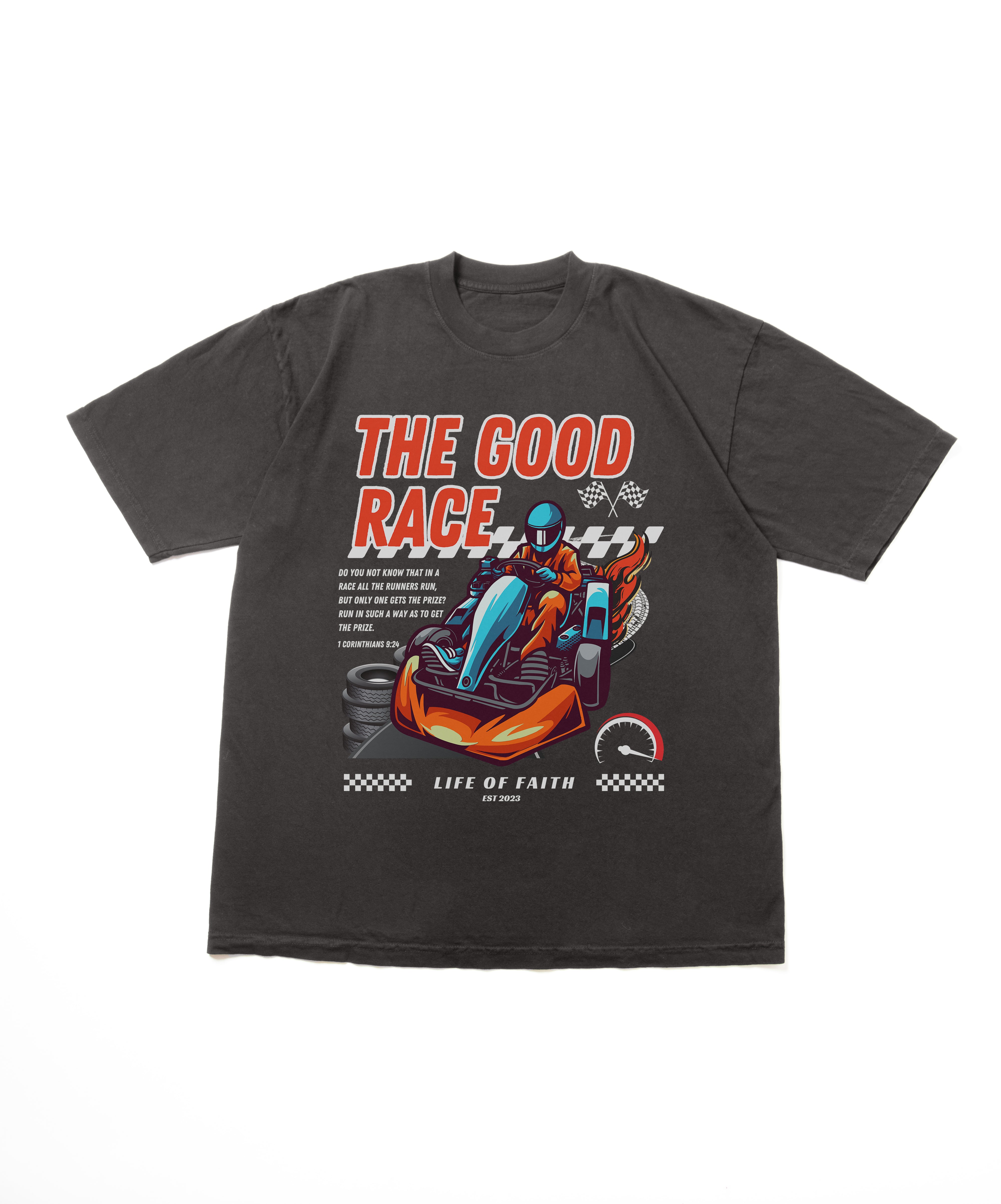 THE GOOD RACE OVERSIZE TEE