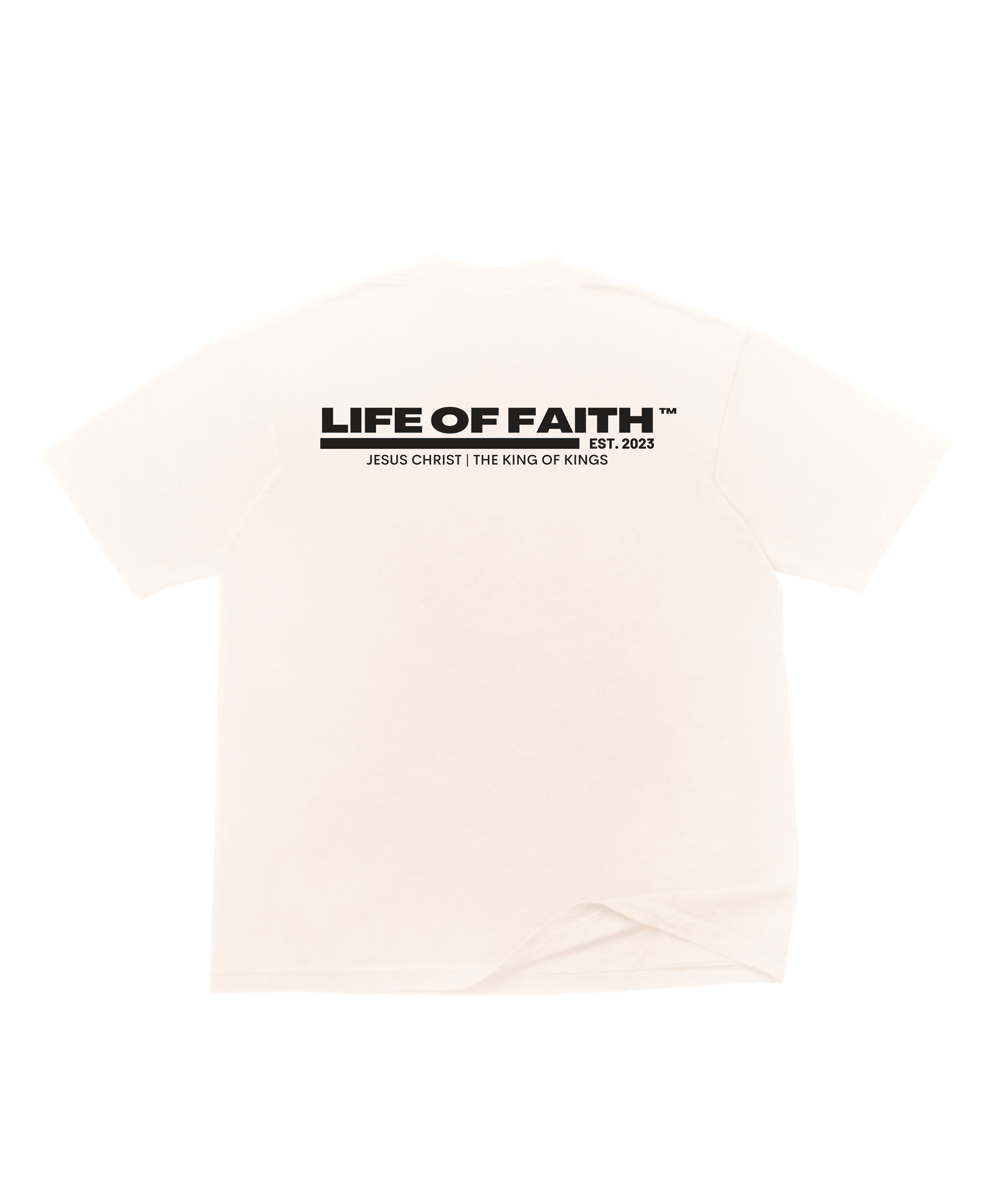 LIFE OF FAITH TM OVERSIZE TEE