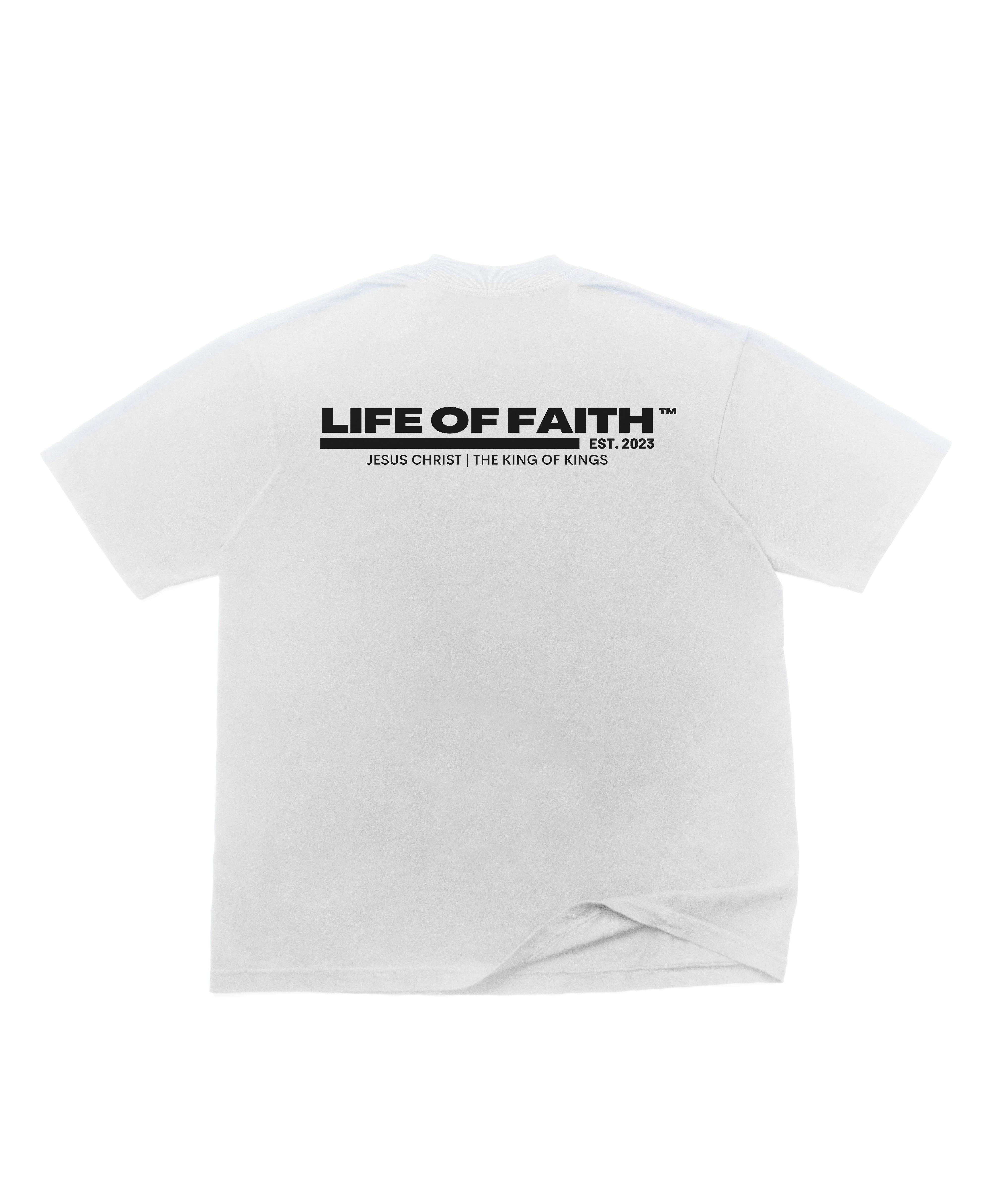 LIFE OF FAITH TM OVERSIZE TEE