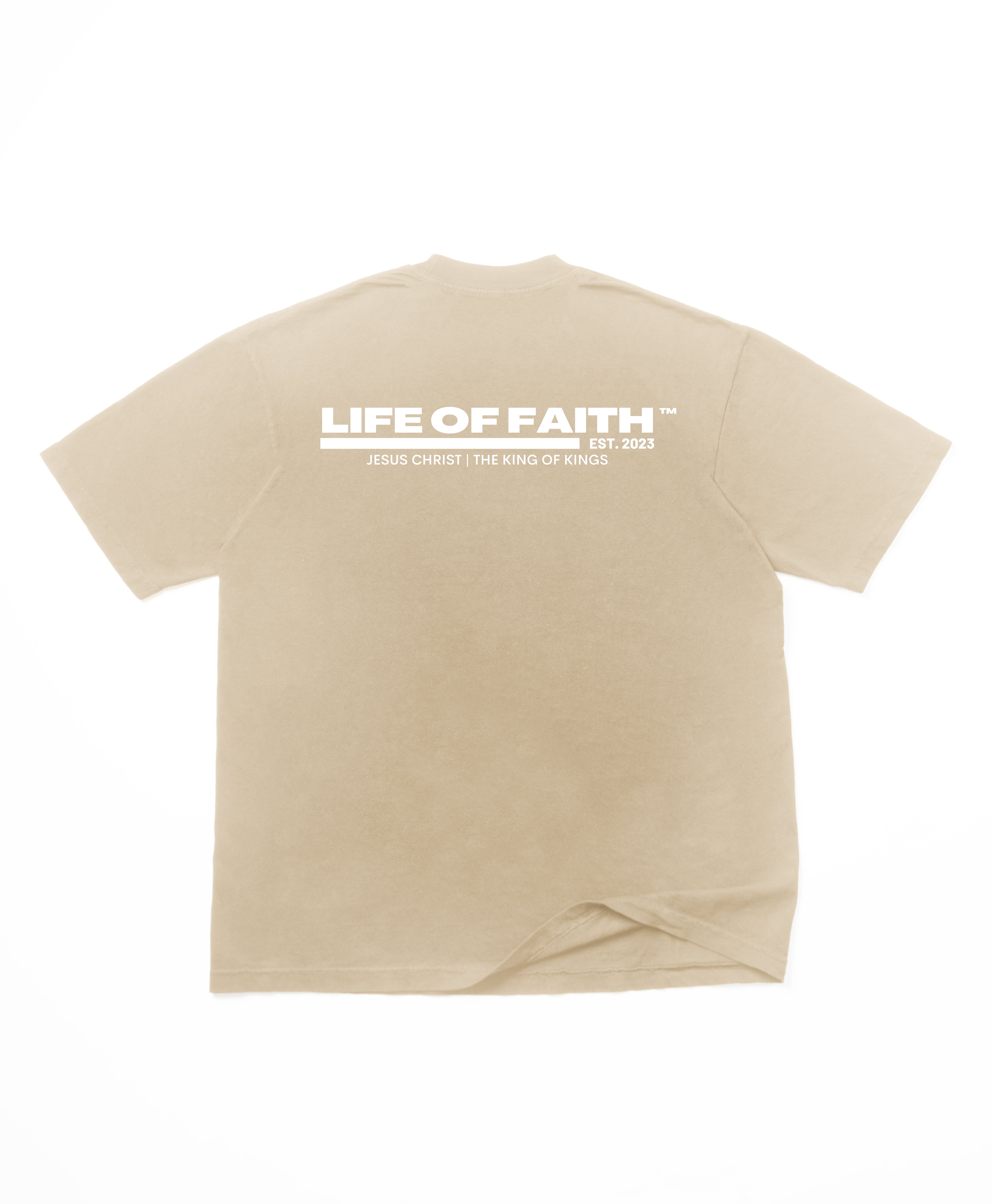 LIFE OF FAITH TM OVERSIZE TEE