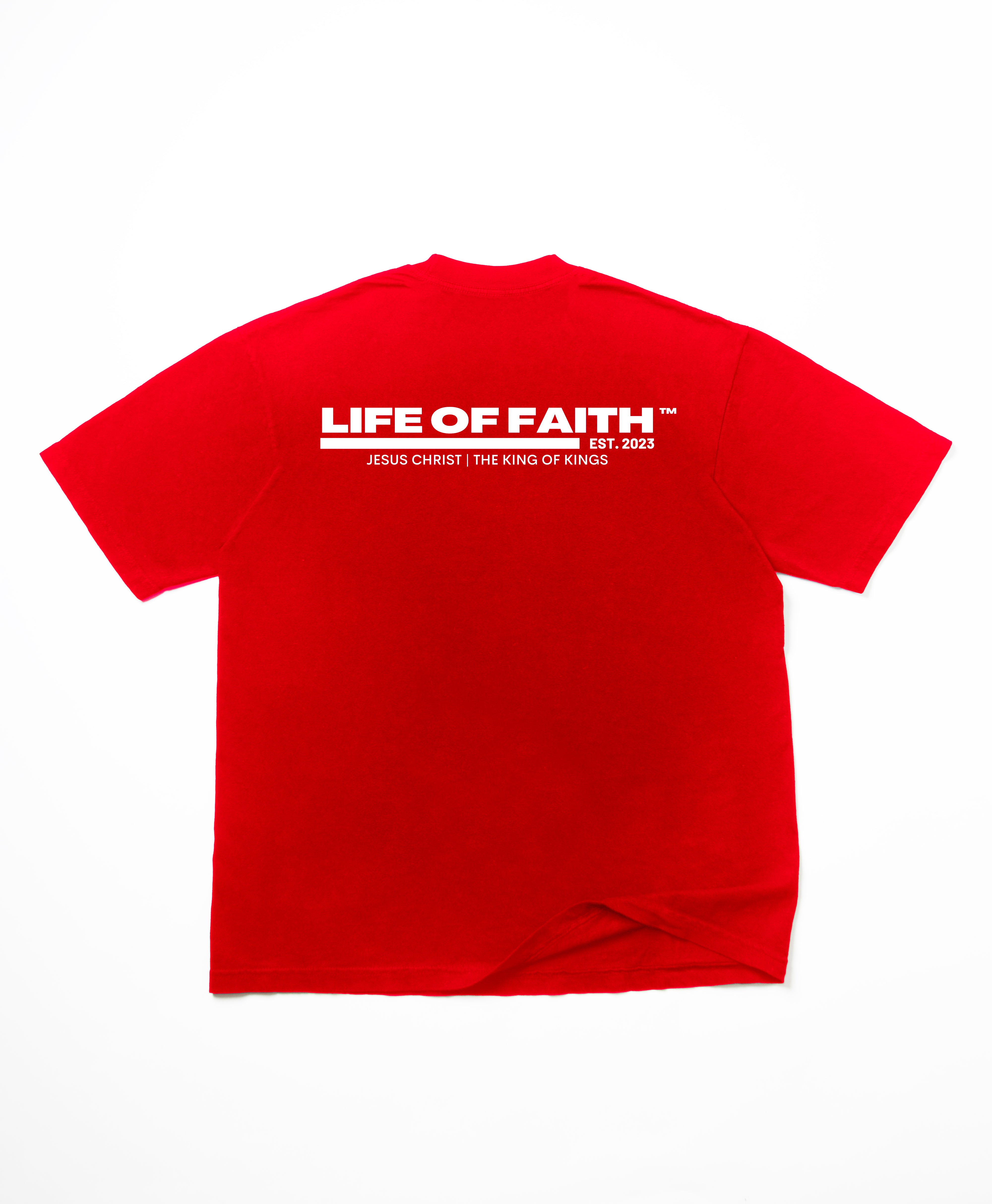 LIFE OF FAITH TM OVERSIZE TEE