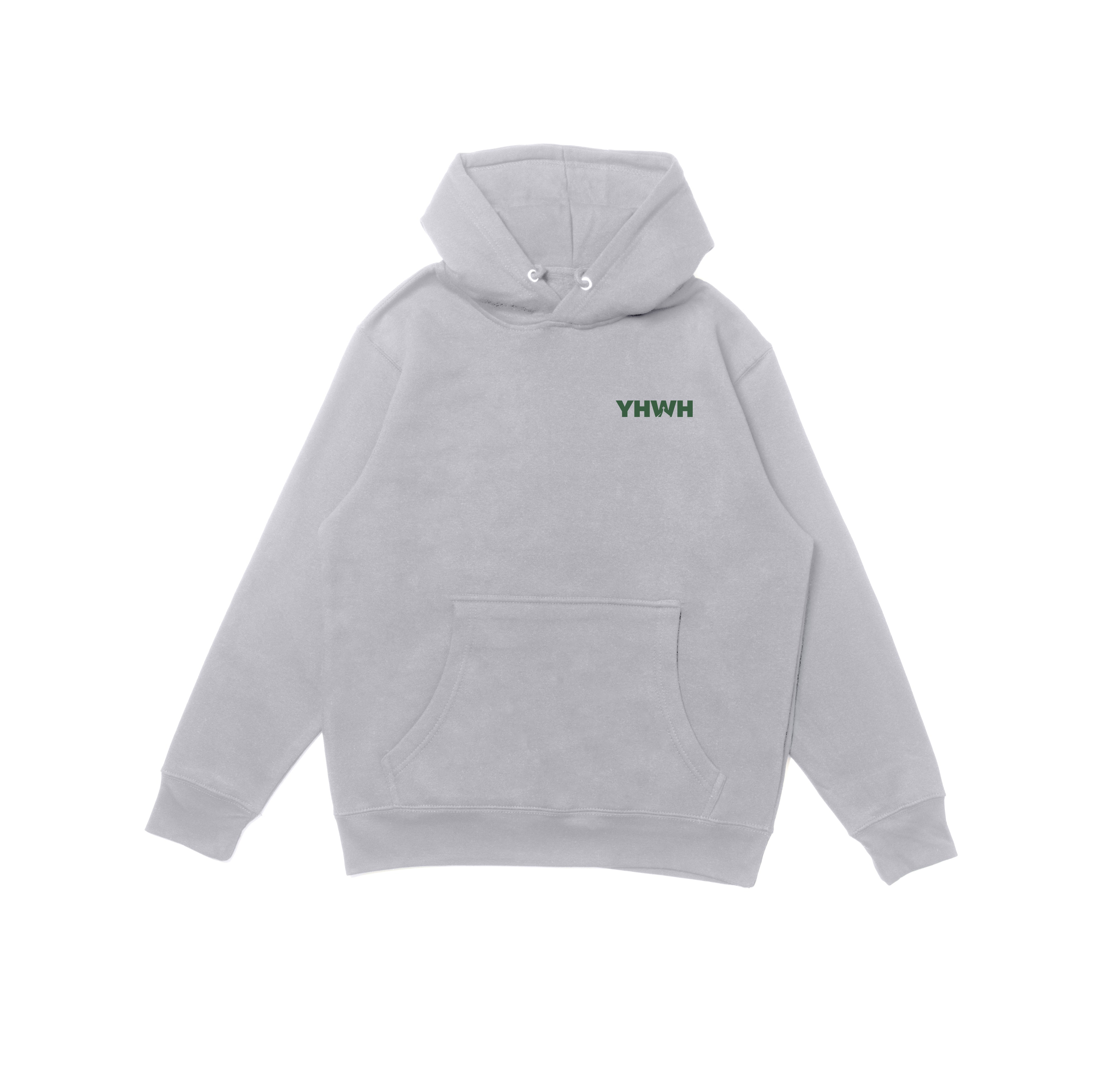 YHWH MOUNTAINTOP STAPLE UNISEX HOODIE - GREEN