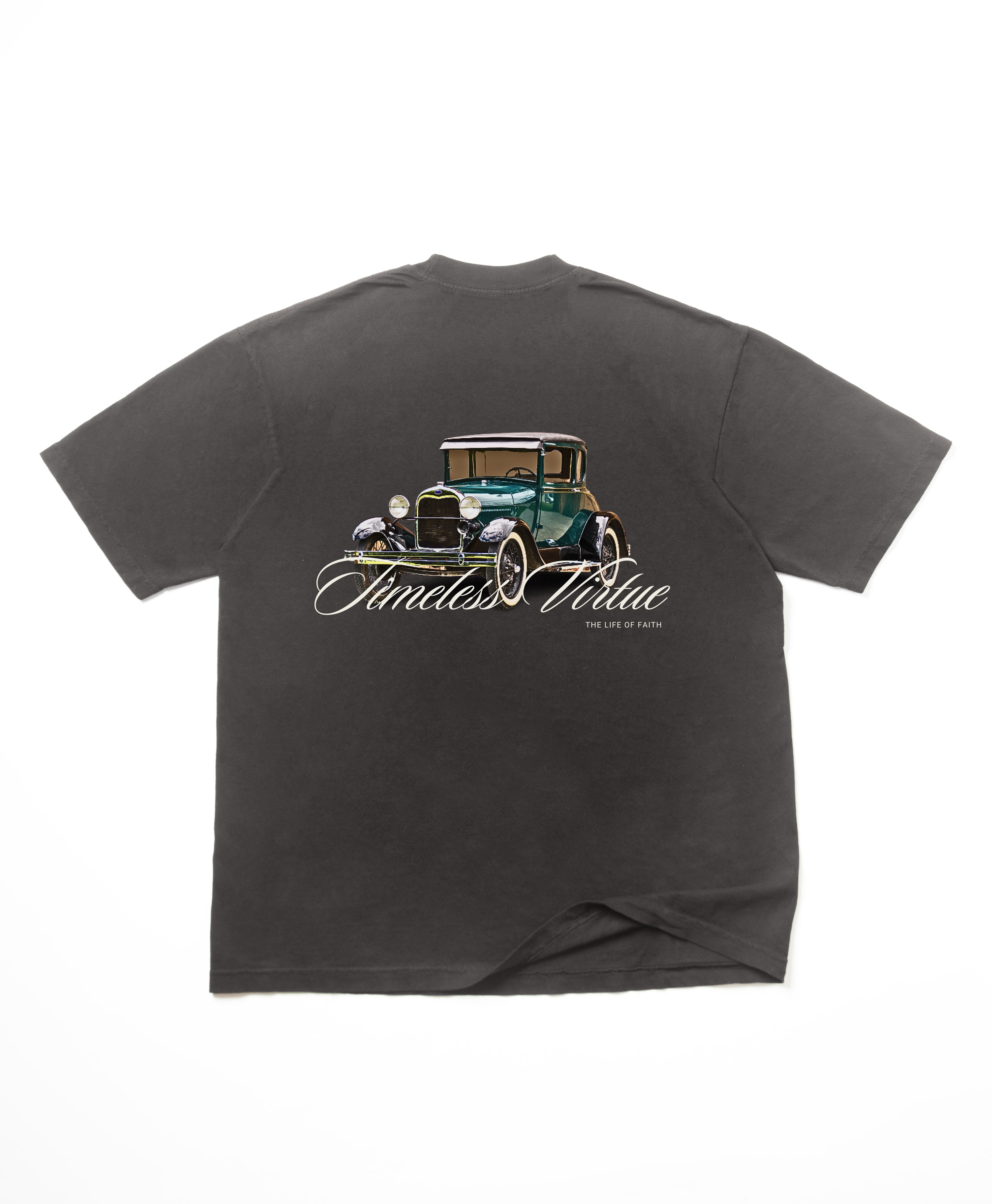 TIMELESS VIRTUE OVERSIZE TEE - GREEN