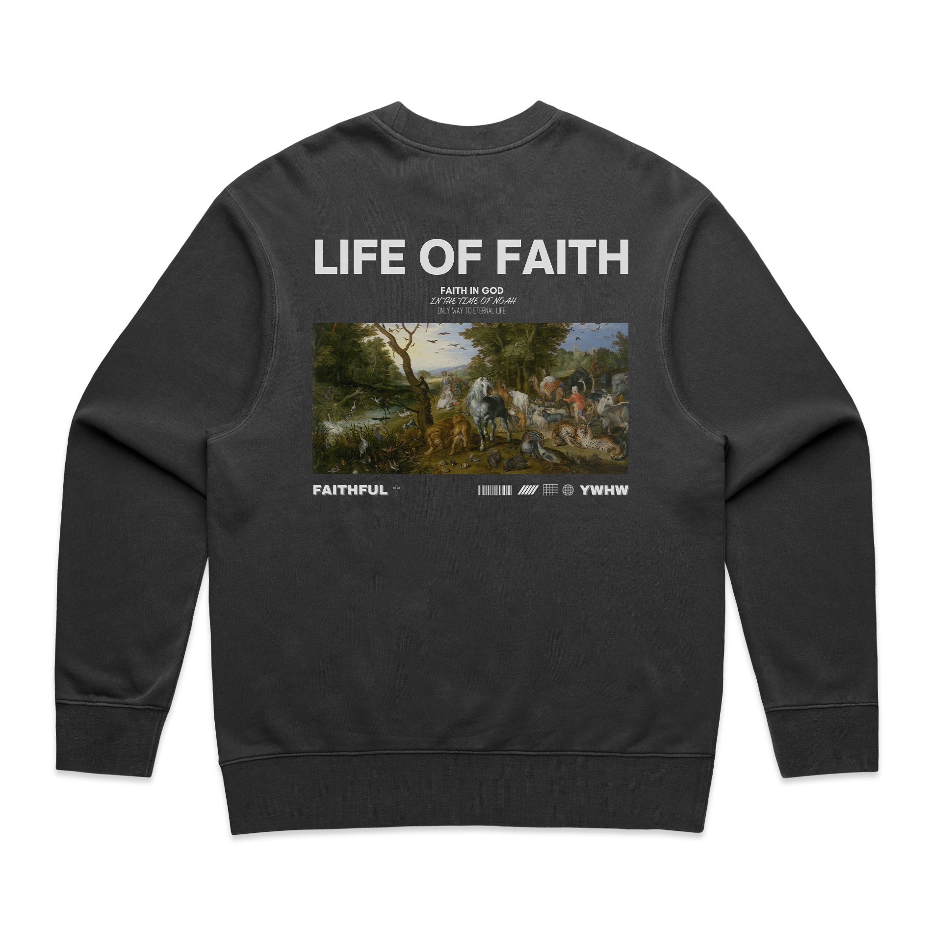 TIME OF NOAH RELAXED CREWNECK