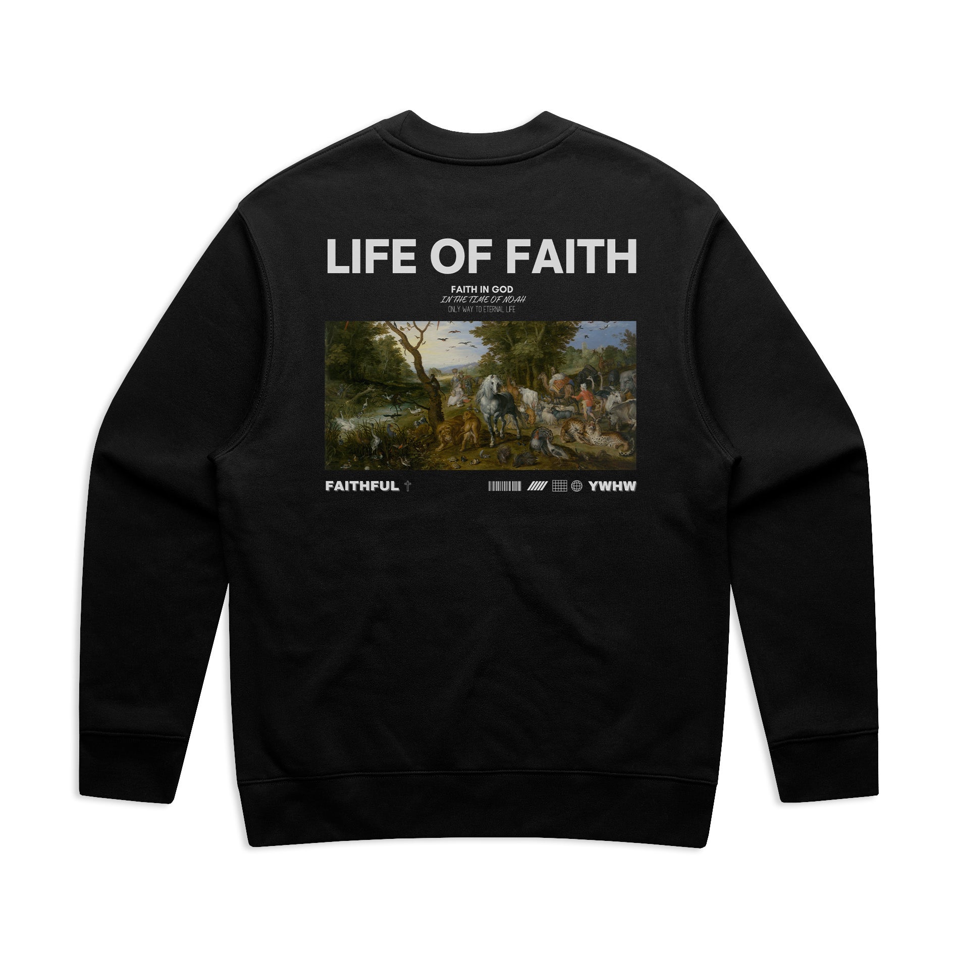 TIME OF NOAH RELAXED CREWNECK