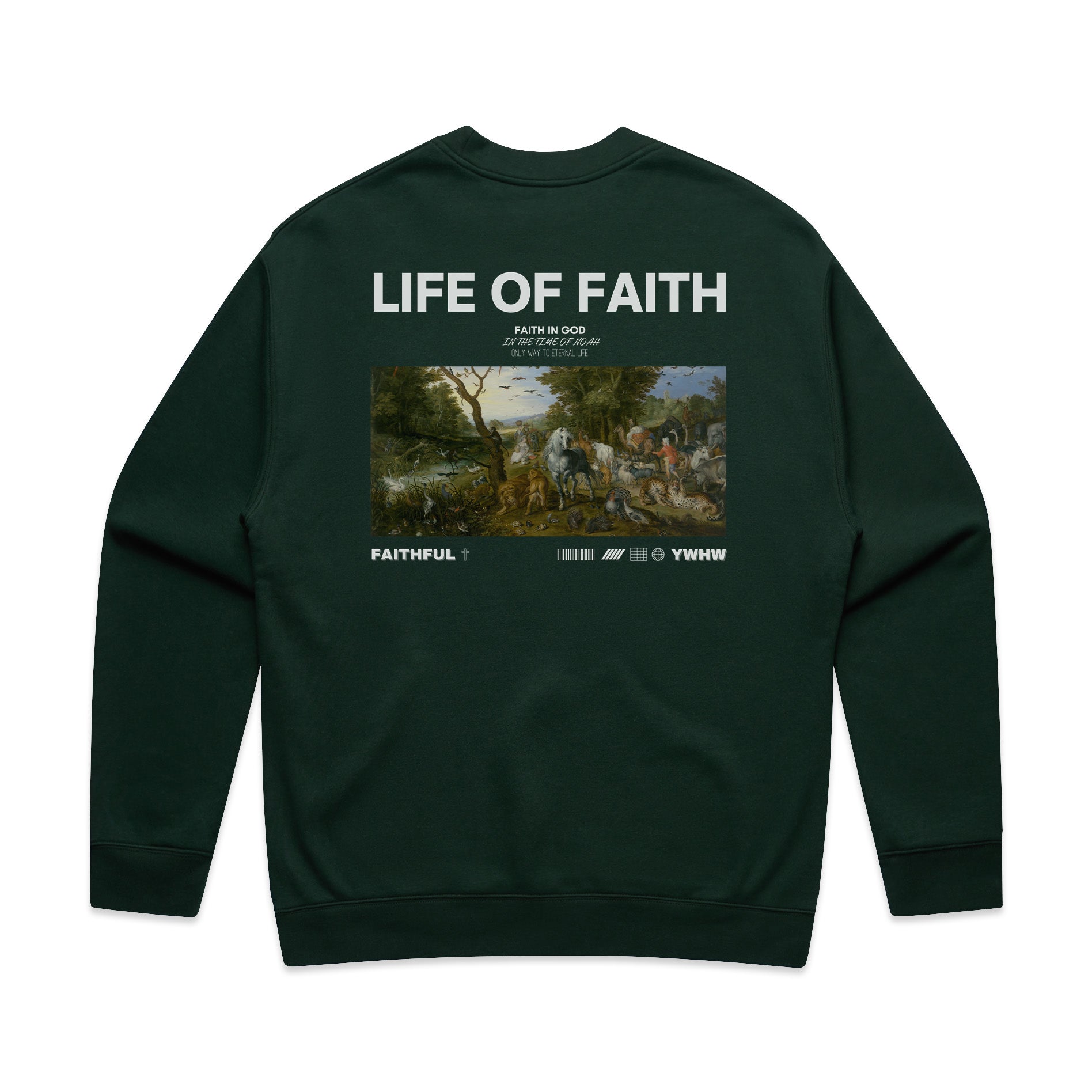 TIME OF NOAH RELAXED CREWNECK