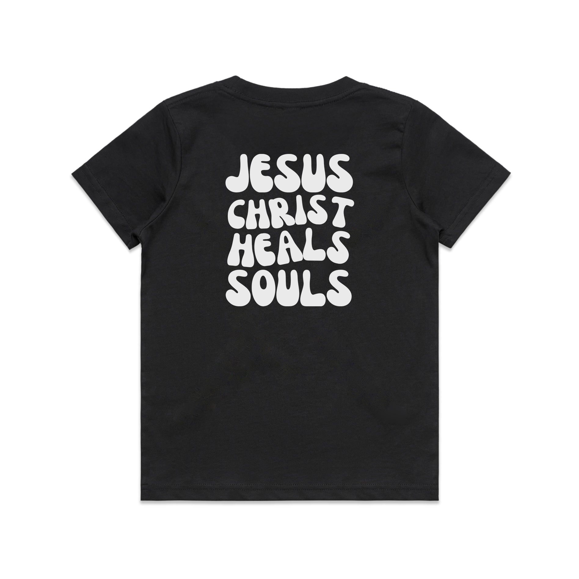 JESUS HEALS SOULS KIDS TEE