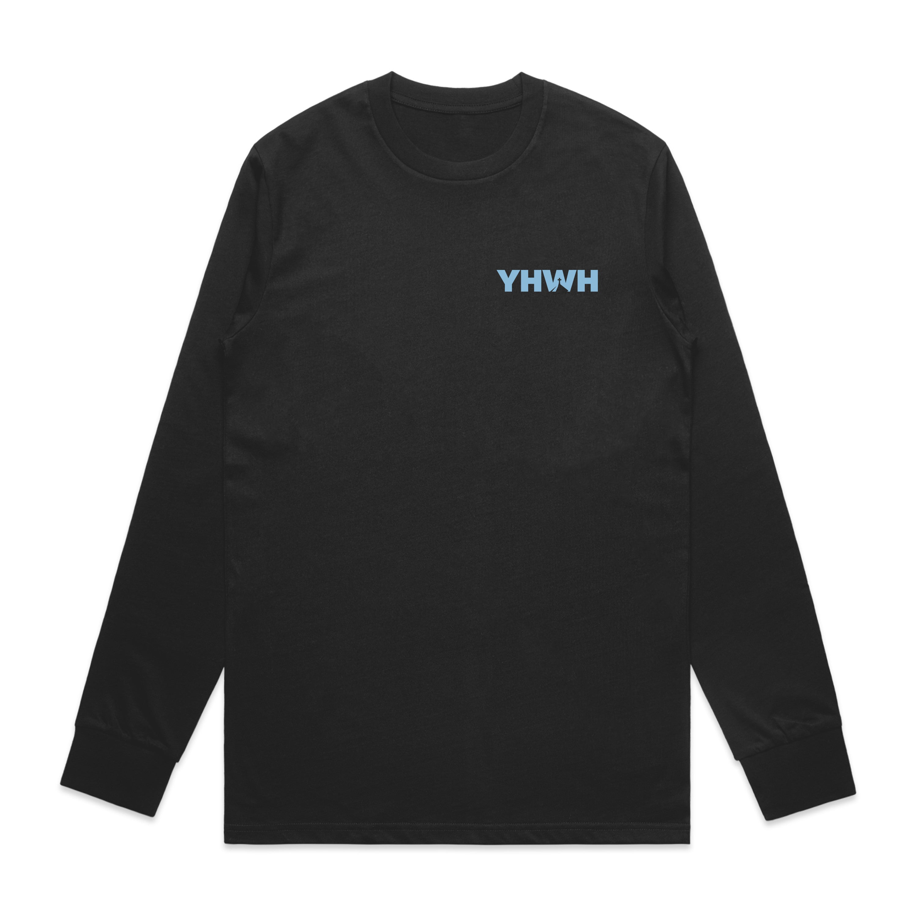 YHWH CROSS CLASSIC LONG SLEEVE - LIGHT BLUE