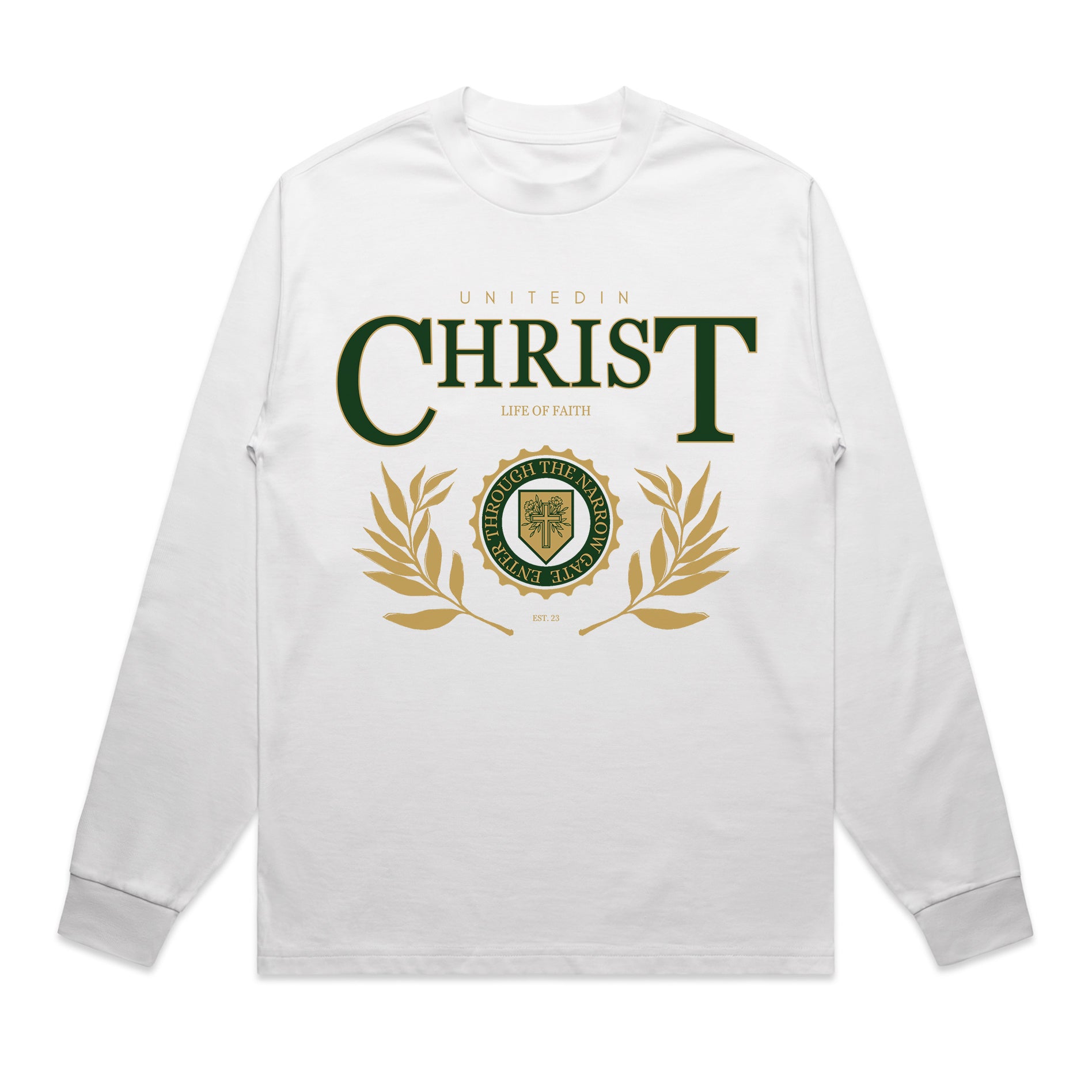 UNITED IN CHRIST HEAVY OVERSIZE LONG SLEEVE - HUNTER