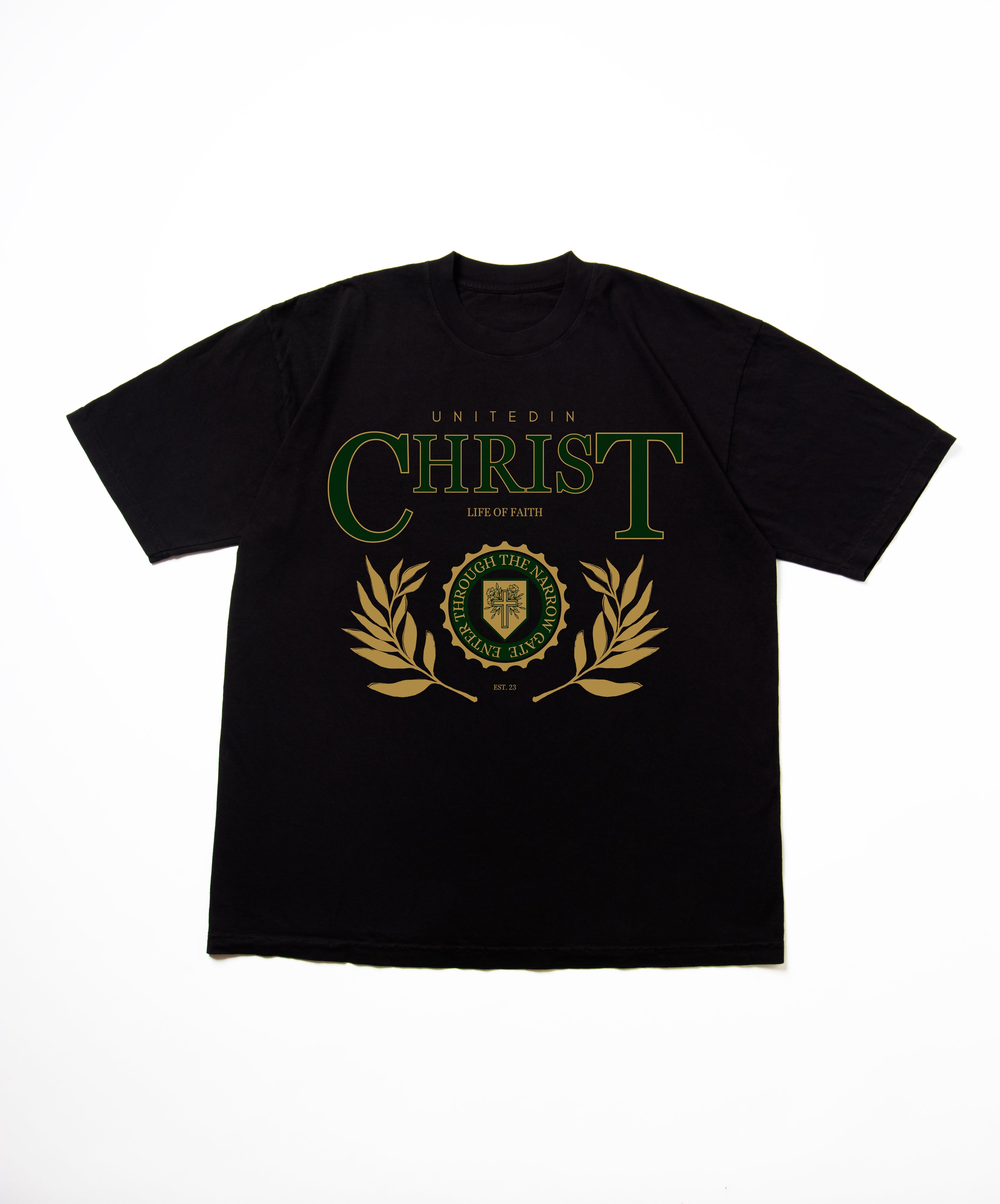 UNITED IN CHRIST OVERSIZE TEE - GREEN